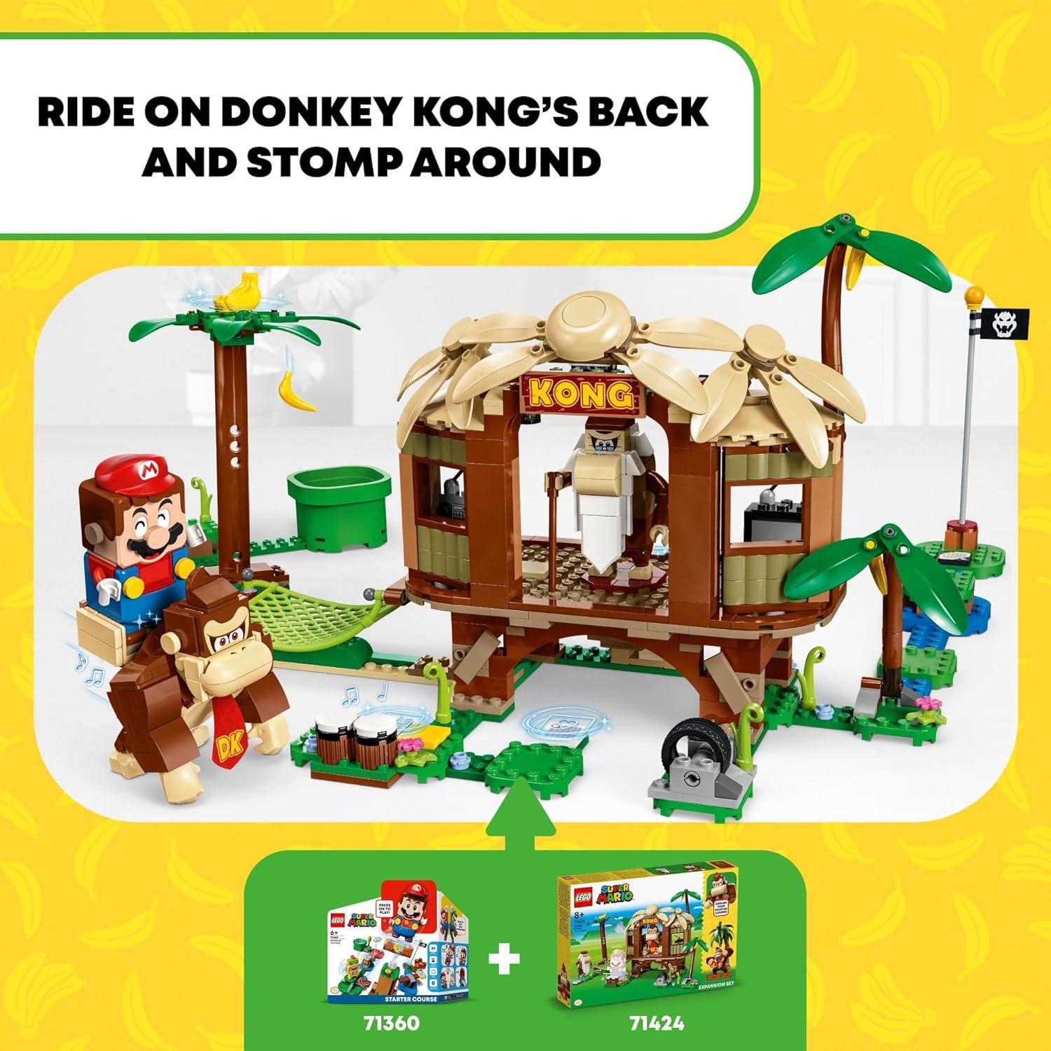 LEGO Super Mario Casa del Árbol Donkey Kong 71424 - 555 Piezas