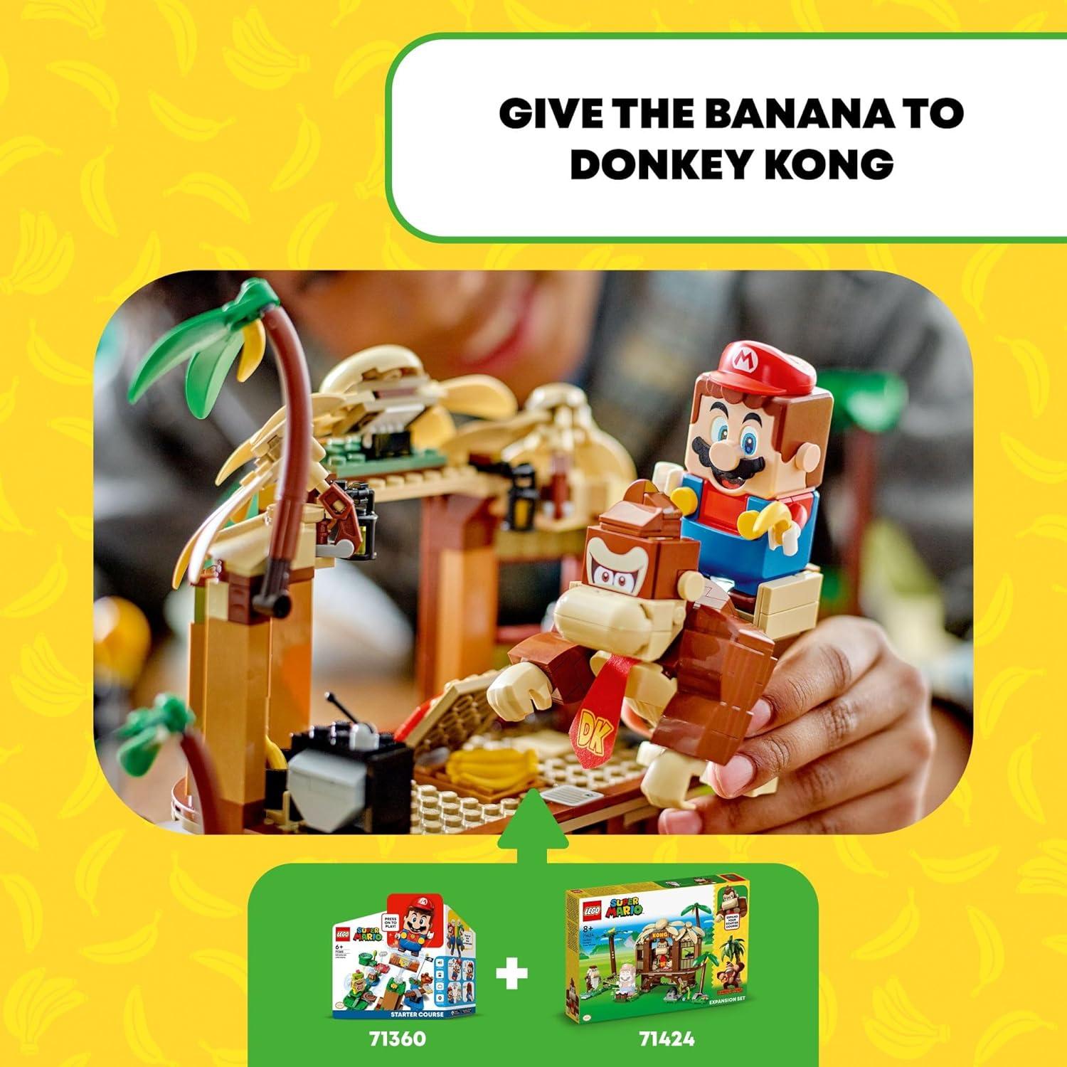 LEGO Super Mario Casa del Árbol Donkey Kong 71424 - 555 Piezas