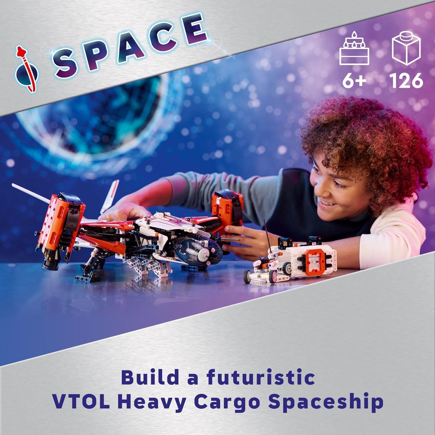 LEGO Technic VTOL Nave Espacial de Carga LT81 - 1365 Piezas