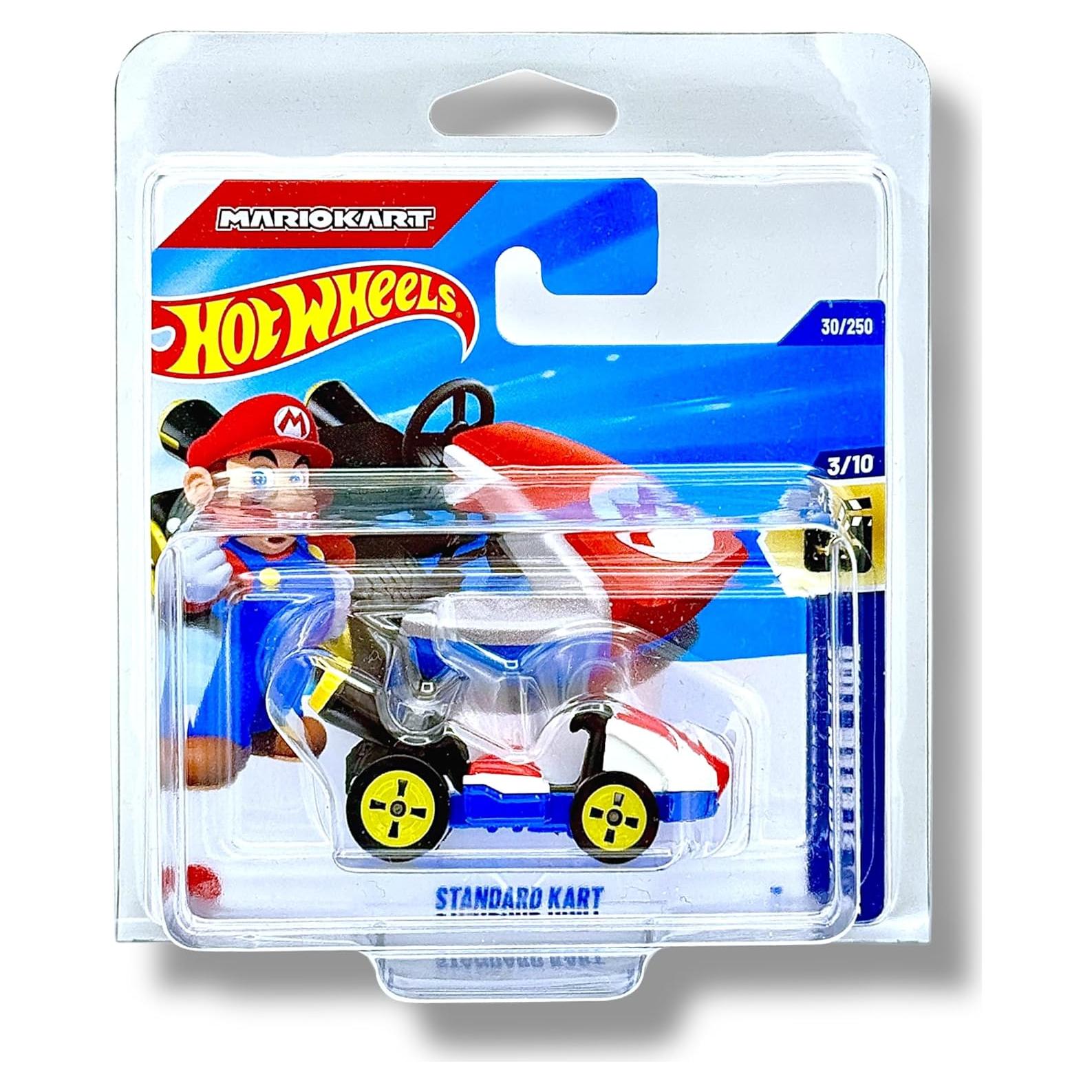 Hot Wheels Tarjeta Estándar HYW83 Mario 1:64 - 40g