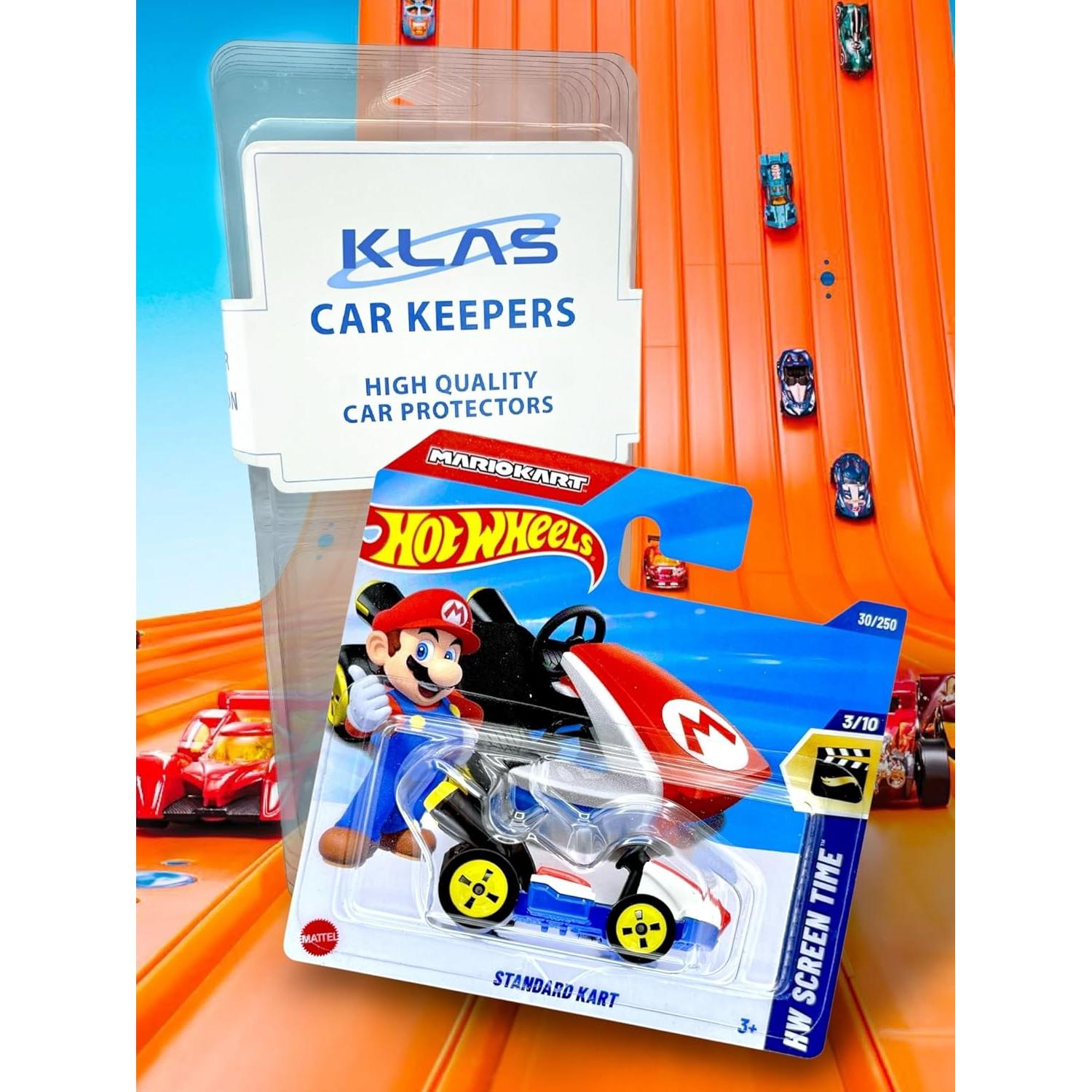 Hot Wheels Tarjeta Estándar HYW83 Mario 1:64 - 40g