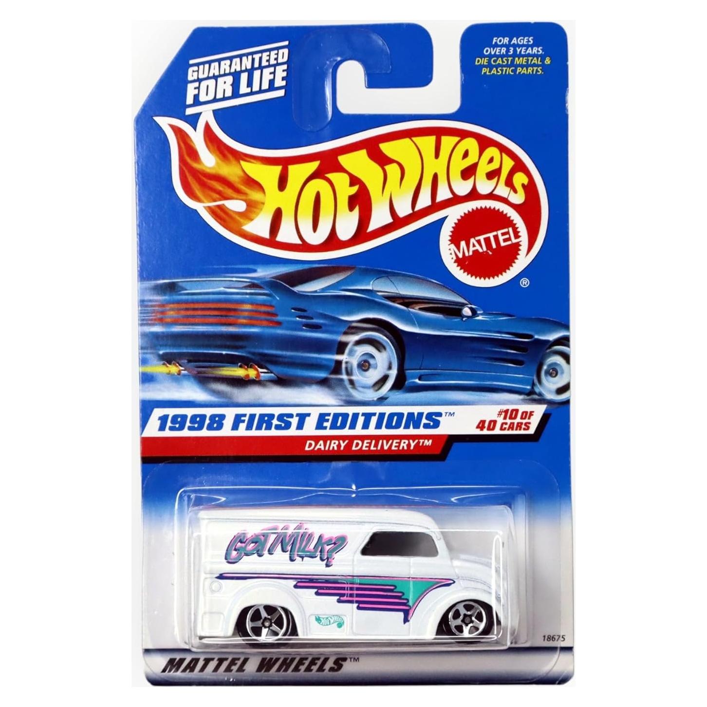 Hot Wheels Entrega de Lácteos Ediciones Primeras 1998 #645