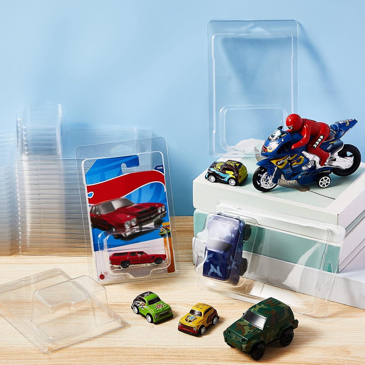 Funda Protectora Plástica Tatuo 24 Pcs para Hot Wheels 19x12.6 cm