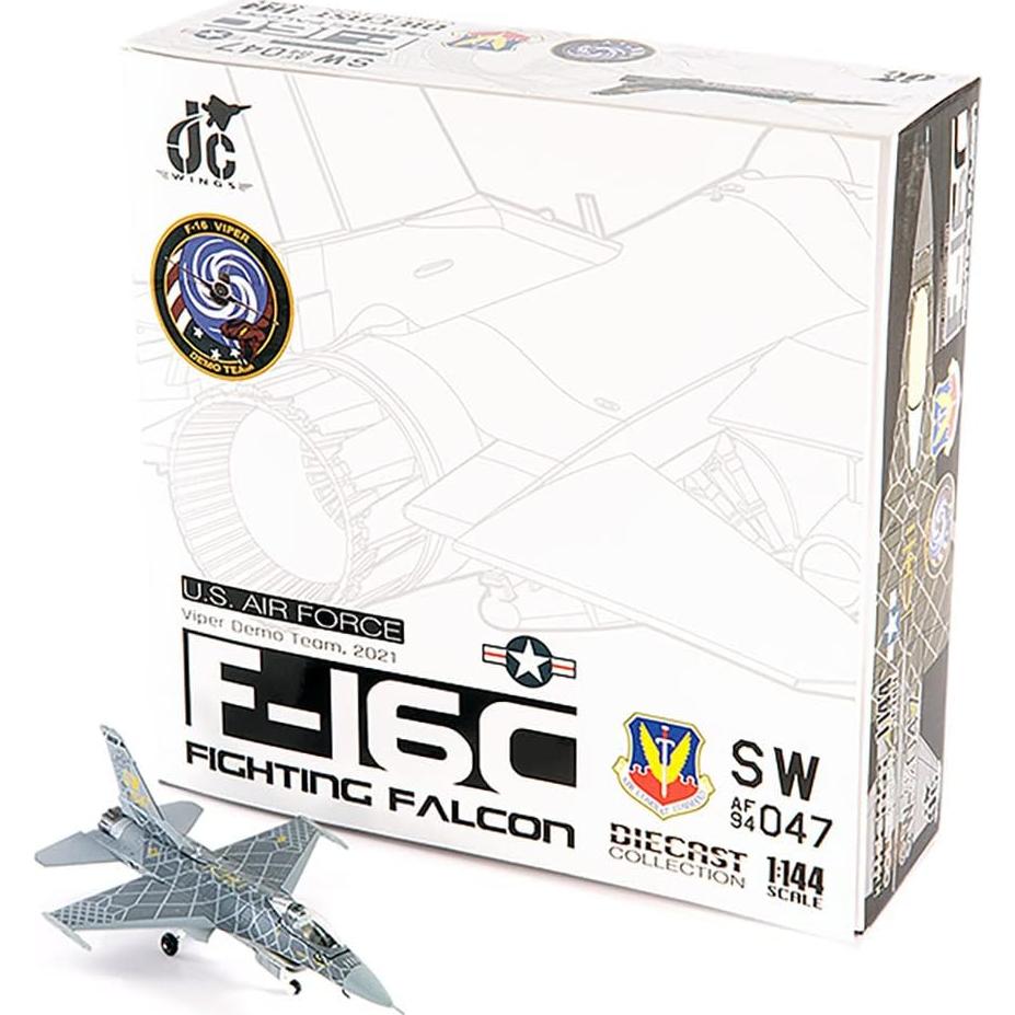 Modelo de avión F-16C Fighting Falcon JC Wings 1:144