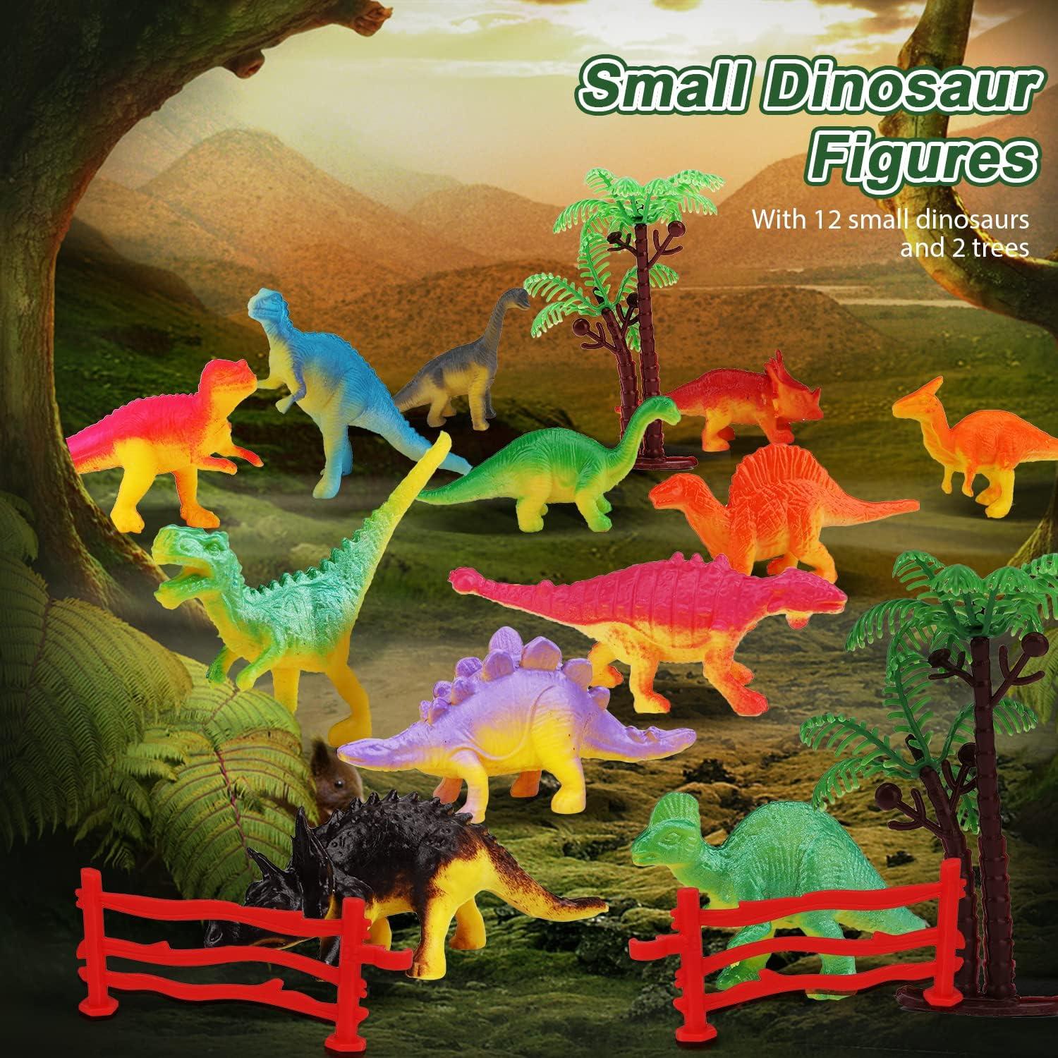 Camión Transportador de Dinosaurios TOY Life con 4 Coches