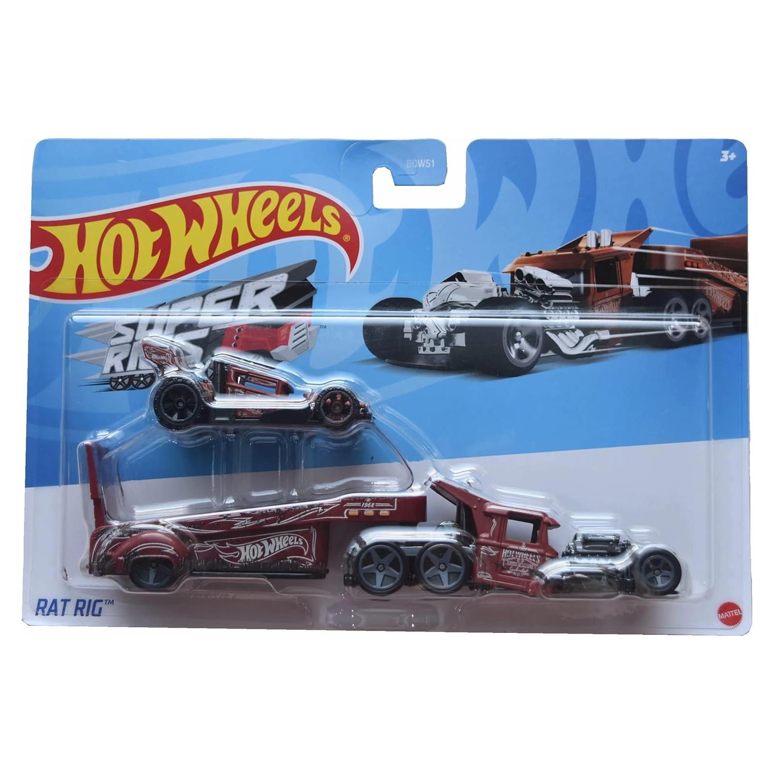 Hot Wheels Super Rigs Rat Rig 1:64 Mattel 195g