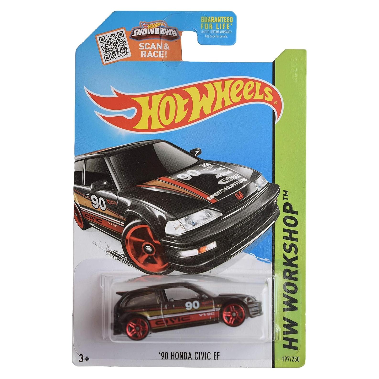 Hot Wheels Honda Civic EF 1990 Escala 1:64 Metal