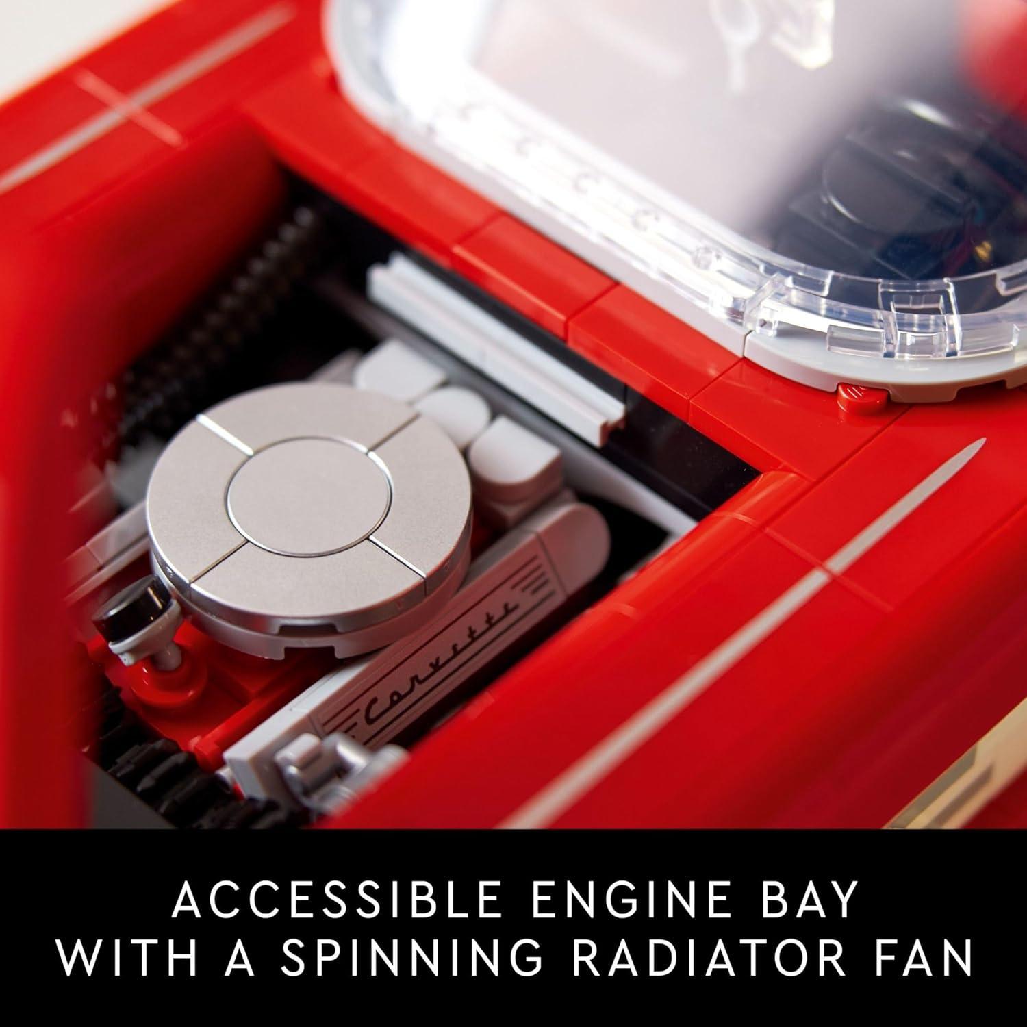 Set de Construcción LEGO Icons Corvette 1961 - 1210 Piezas