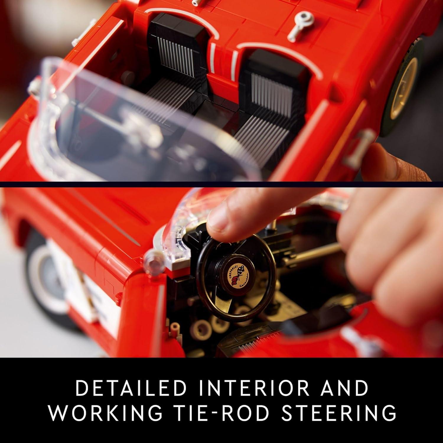 Set de Construcción LEGO Icons Corvette 1961 - 1210 Piezas