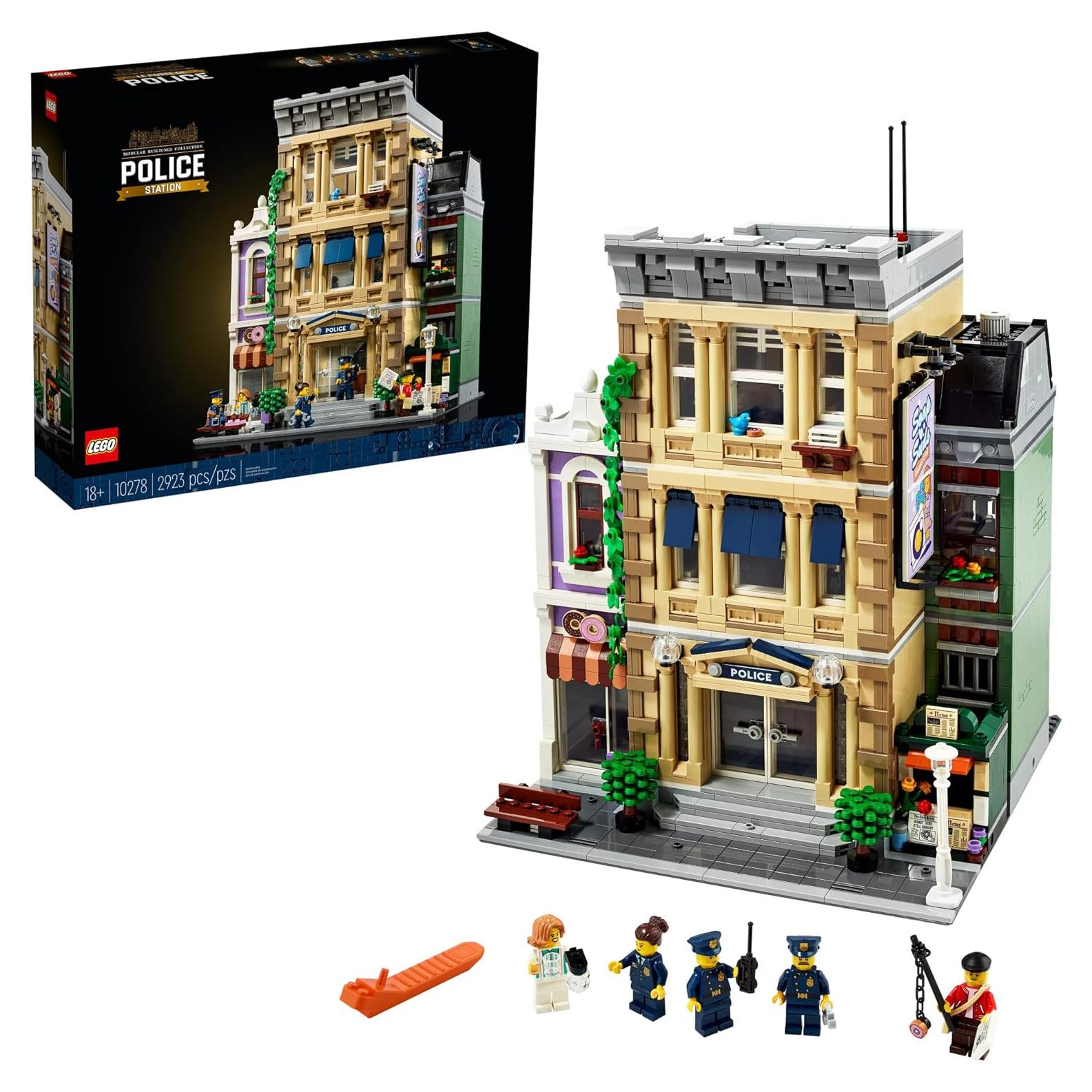 LEGO Estación de Policía 10278 - Kit de Construcción 2923 Piezas