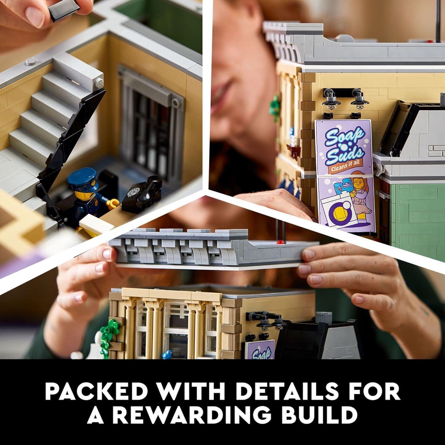 LEGO Estación de Policía 10278 - Kit de Construcción 2923 Piezas