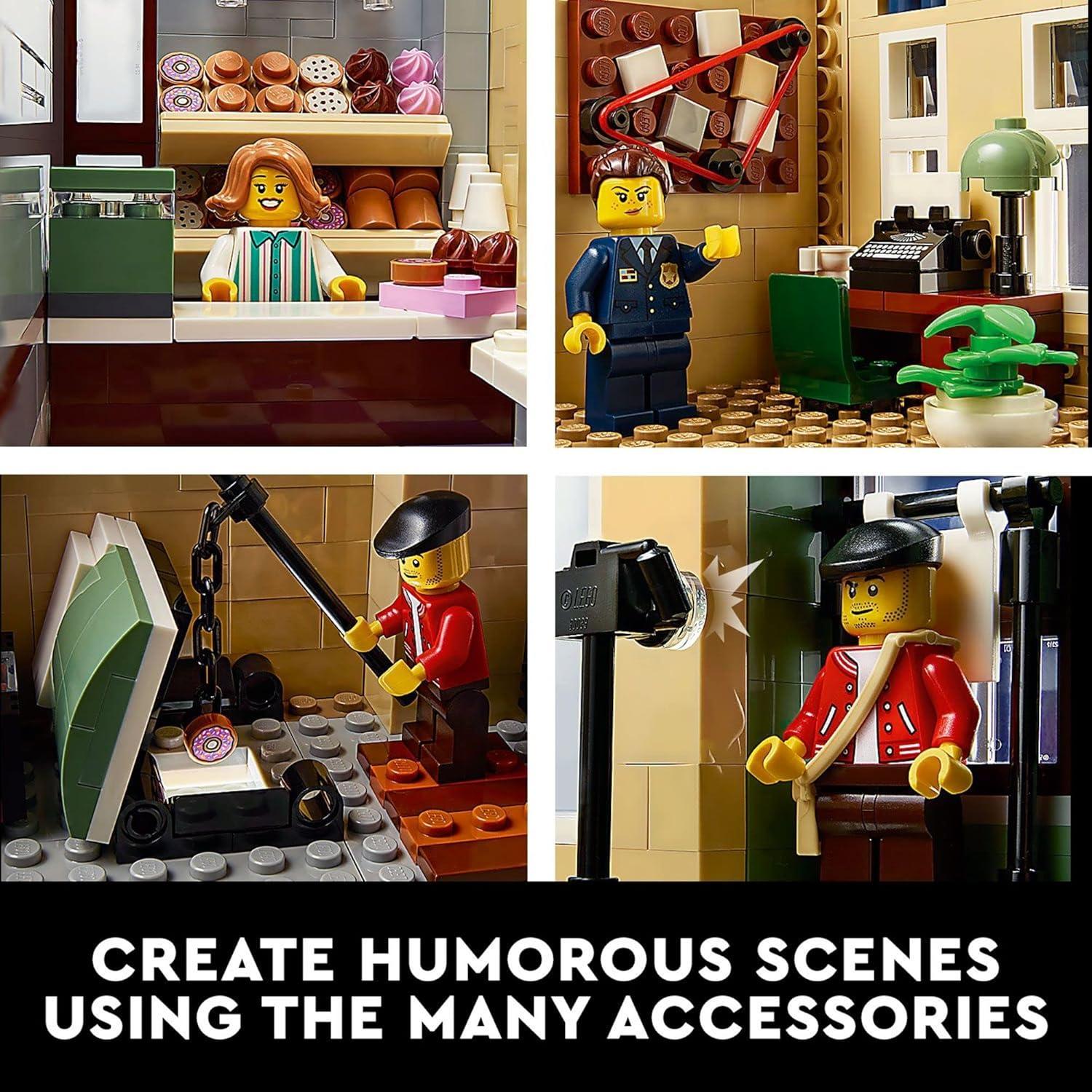 LEGO Estación de Policía 10278 - Kit de Construcción 2923 Piezas