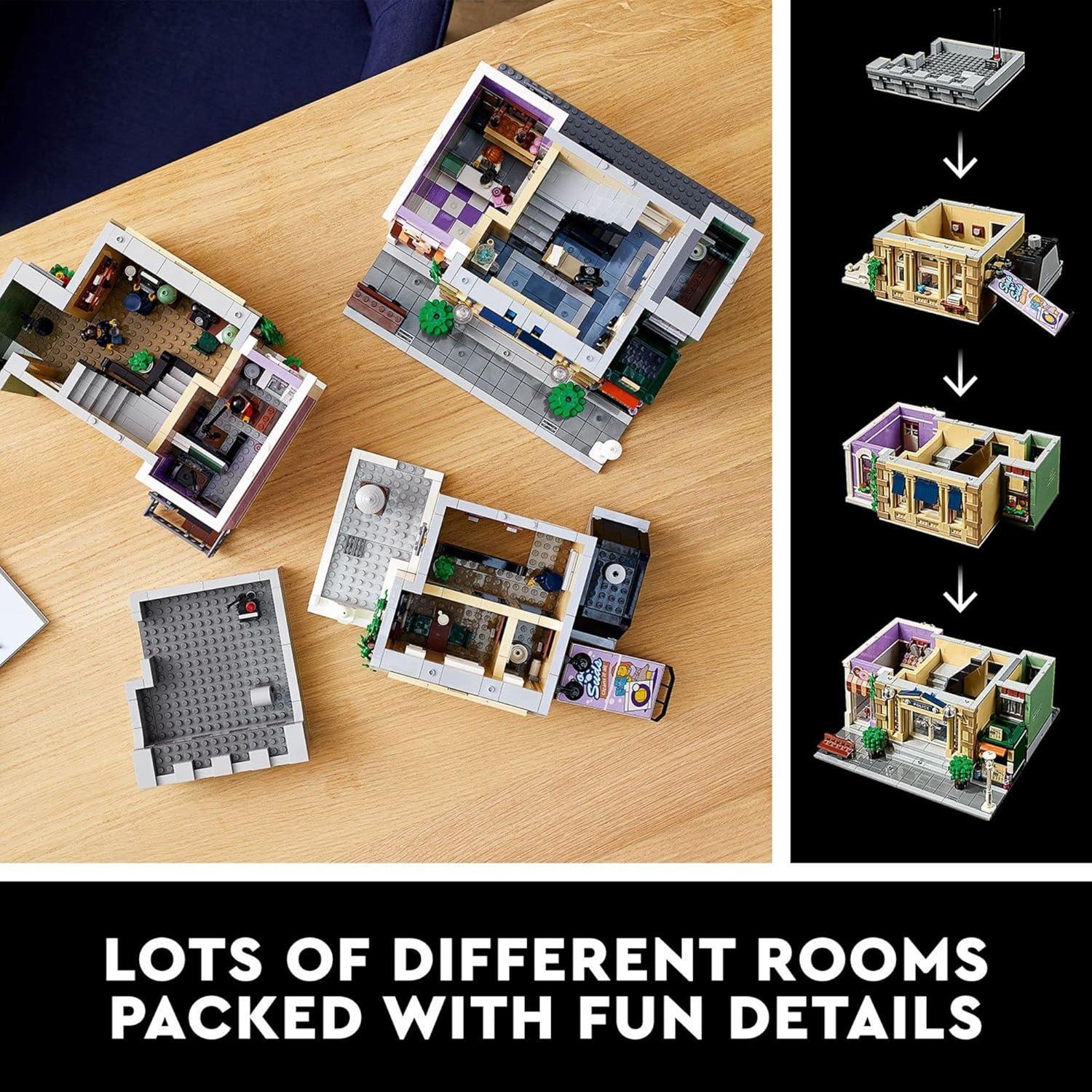 LEGO Estación de Policía 10278 - Kit de Construcción 2923 Piezas