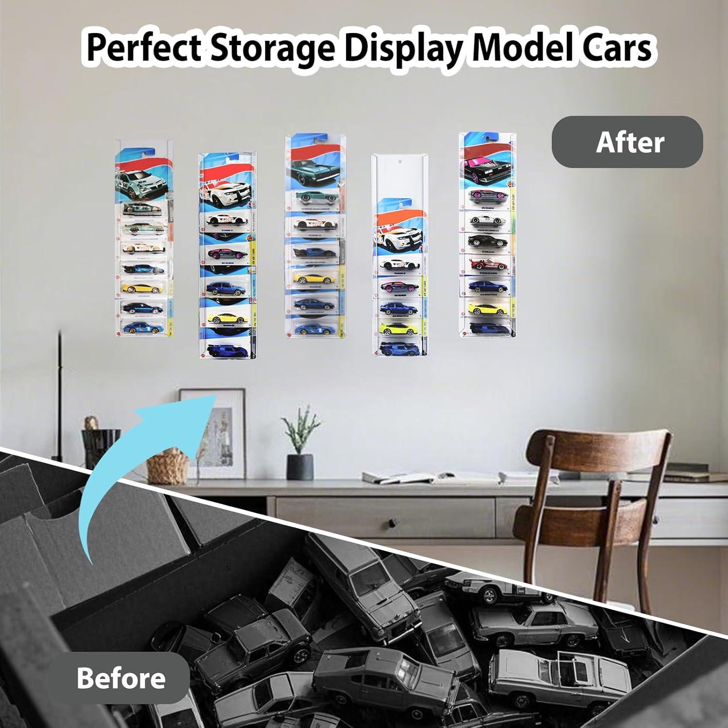 Estuche de Exhibición Montado en Pared 30 Pcs Ngdiluxury para Hot Wheels