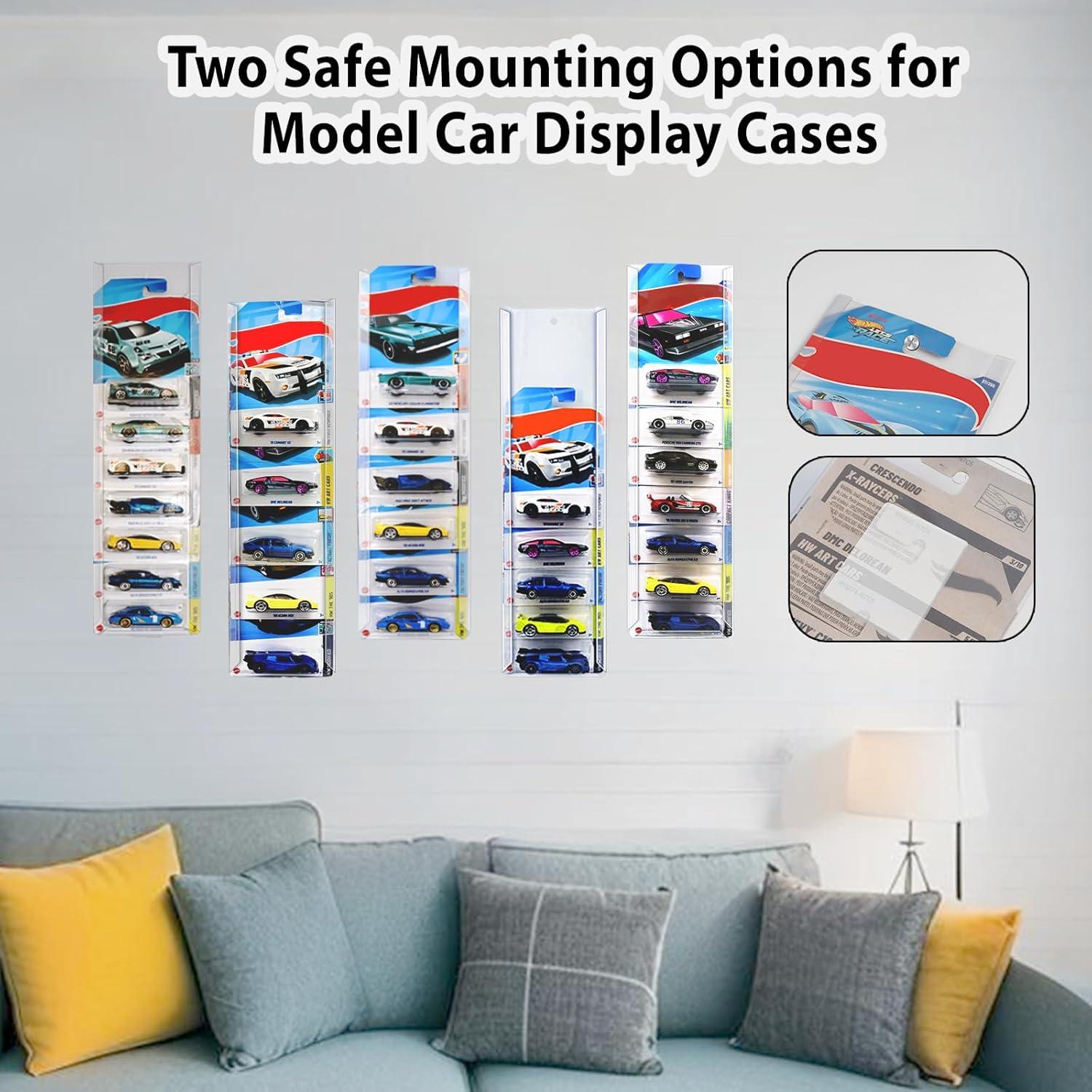 Estuche de Exhibición Montado en Pared 30 Pcs Ngdiluxury para Hot Wheels