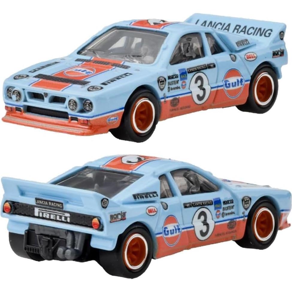Hot Wheels Premium 2 Pack Lancia Rally 037 / Fiat 131 Abarth Miniaturas 1:64