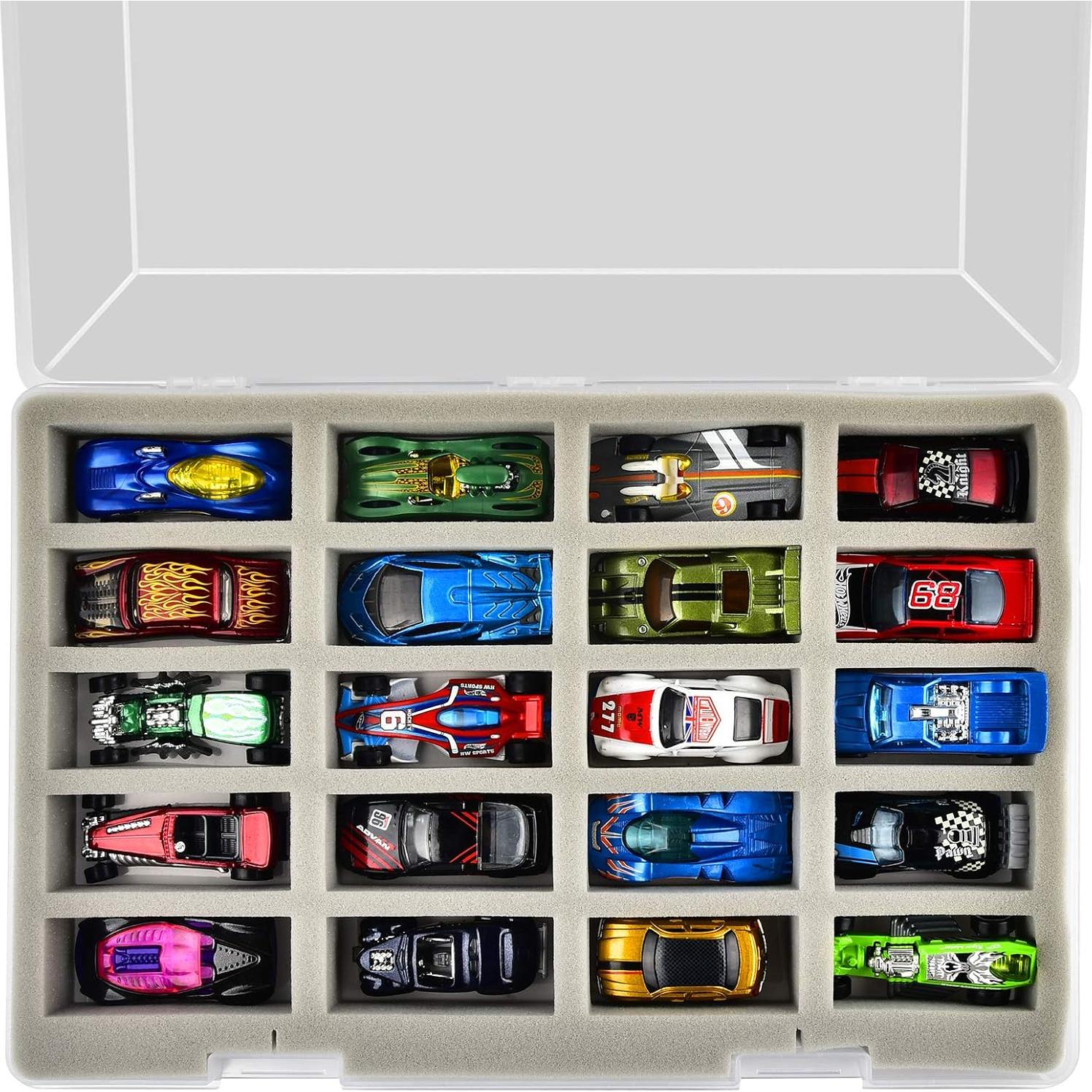 Estuche de Almacenamiento para 20 Coches Hot Wheels FULLCASE