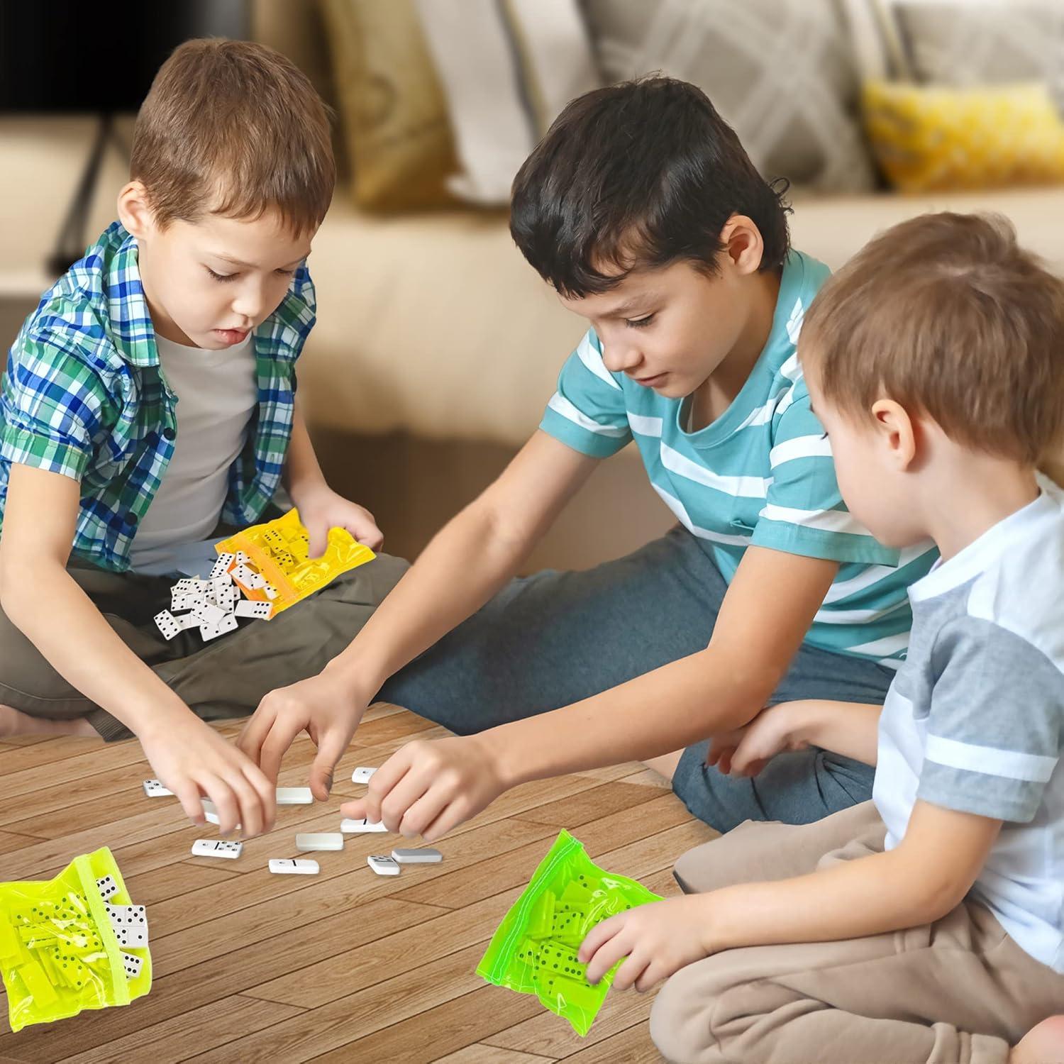 Juego de Dominó ArtCreativity - 12 Paquetes de 28 Piezas