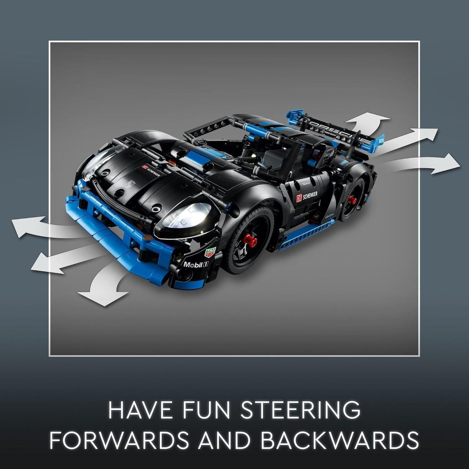 LEGO Technic Porsche GT4 e-Performance Coche Control Remoto 834 Piezas