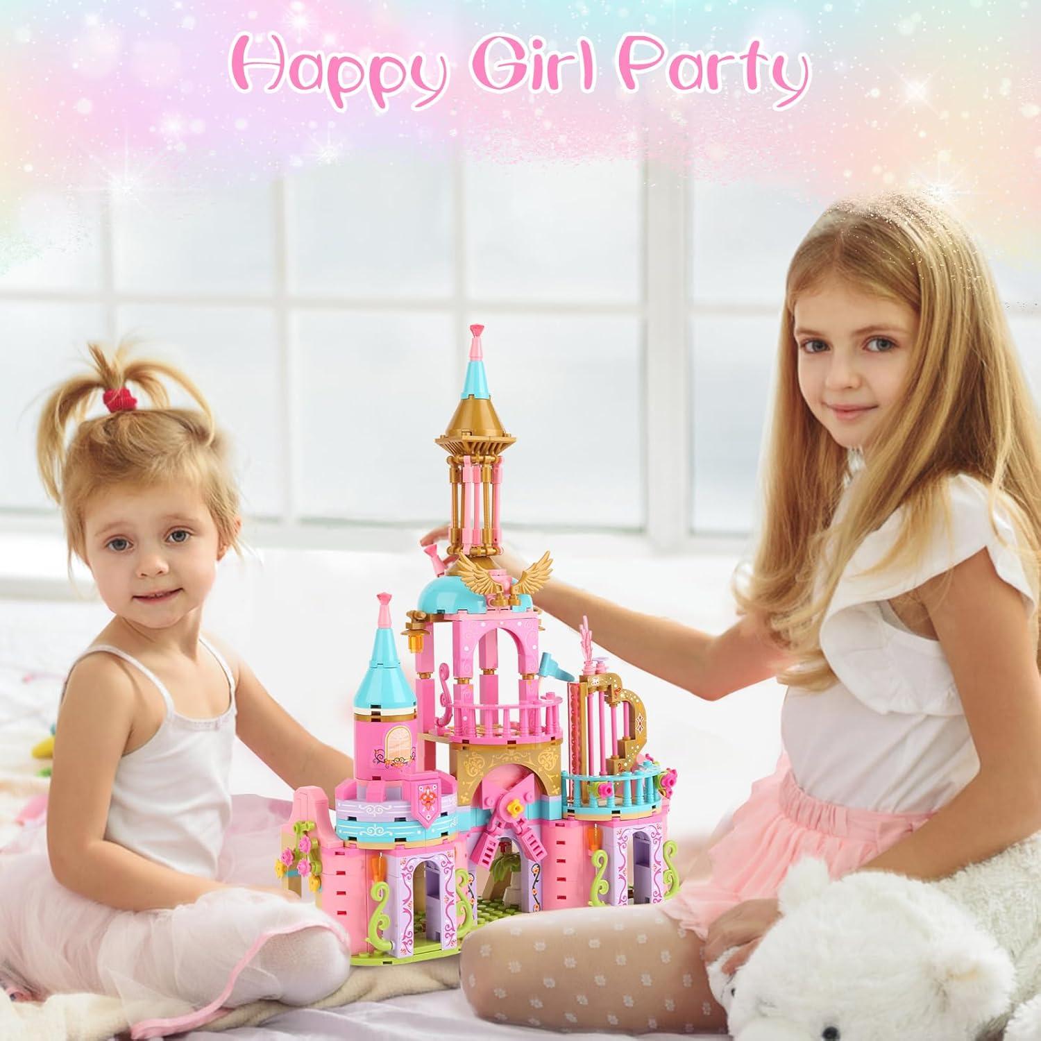 Juego de Construcción Castillo de Princesa BIZNESMEN 370 Piezas