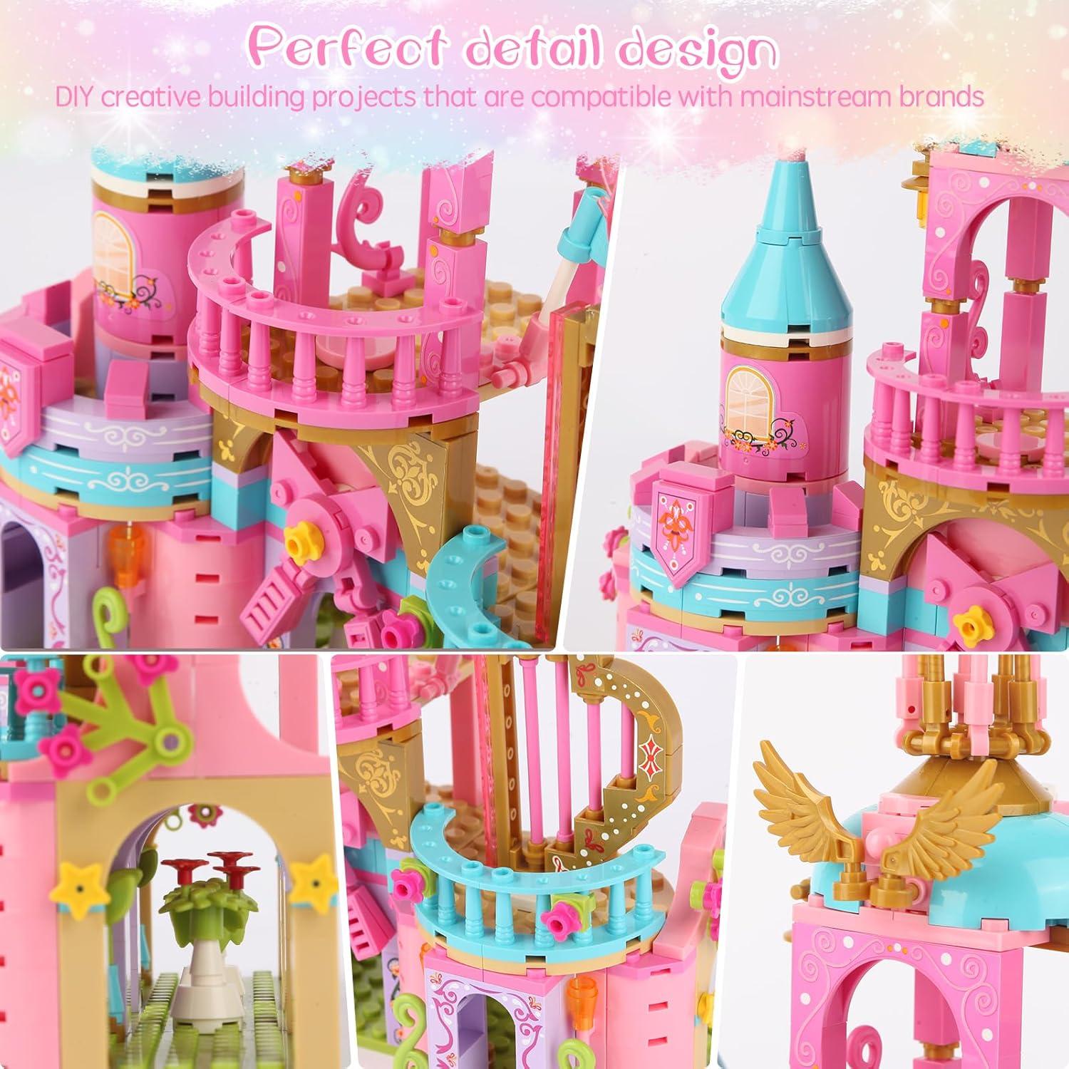 Juego de Construcción Castillo de Princesa BIZNESMEN 370 Piezas