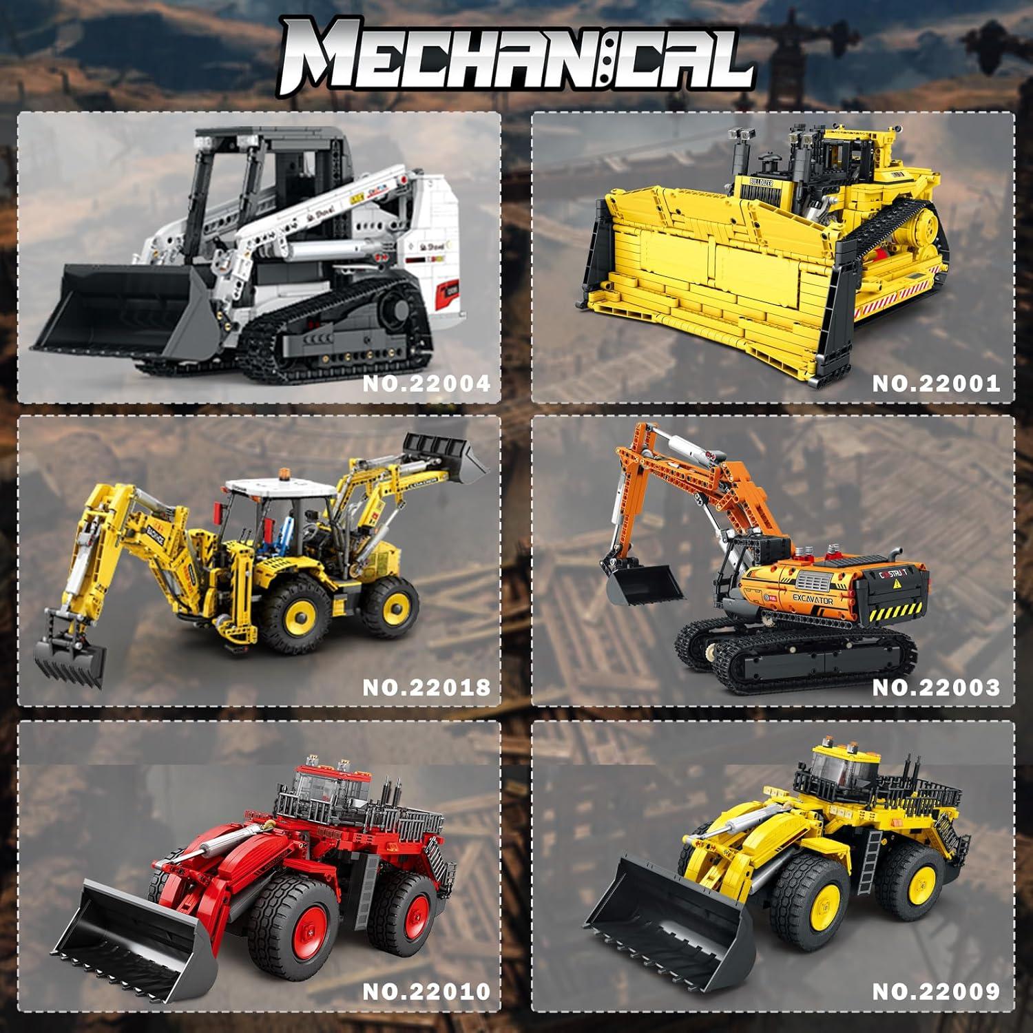 Conjunto de Bloques de Construcción Bobcat 22004 - 1227 PCS