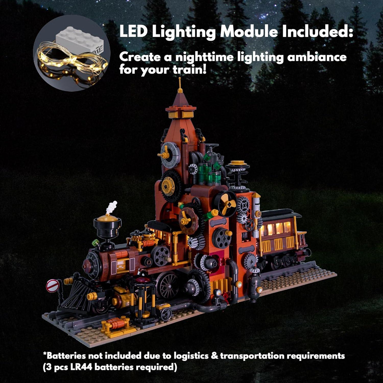 Juego de Bloques de Construcción Steampunk TAIKONLAB 1252 Piezas