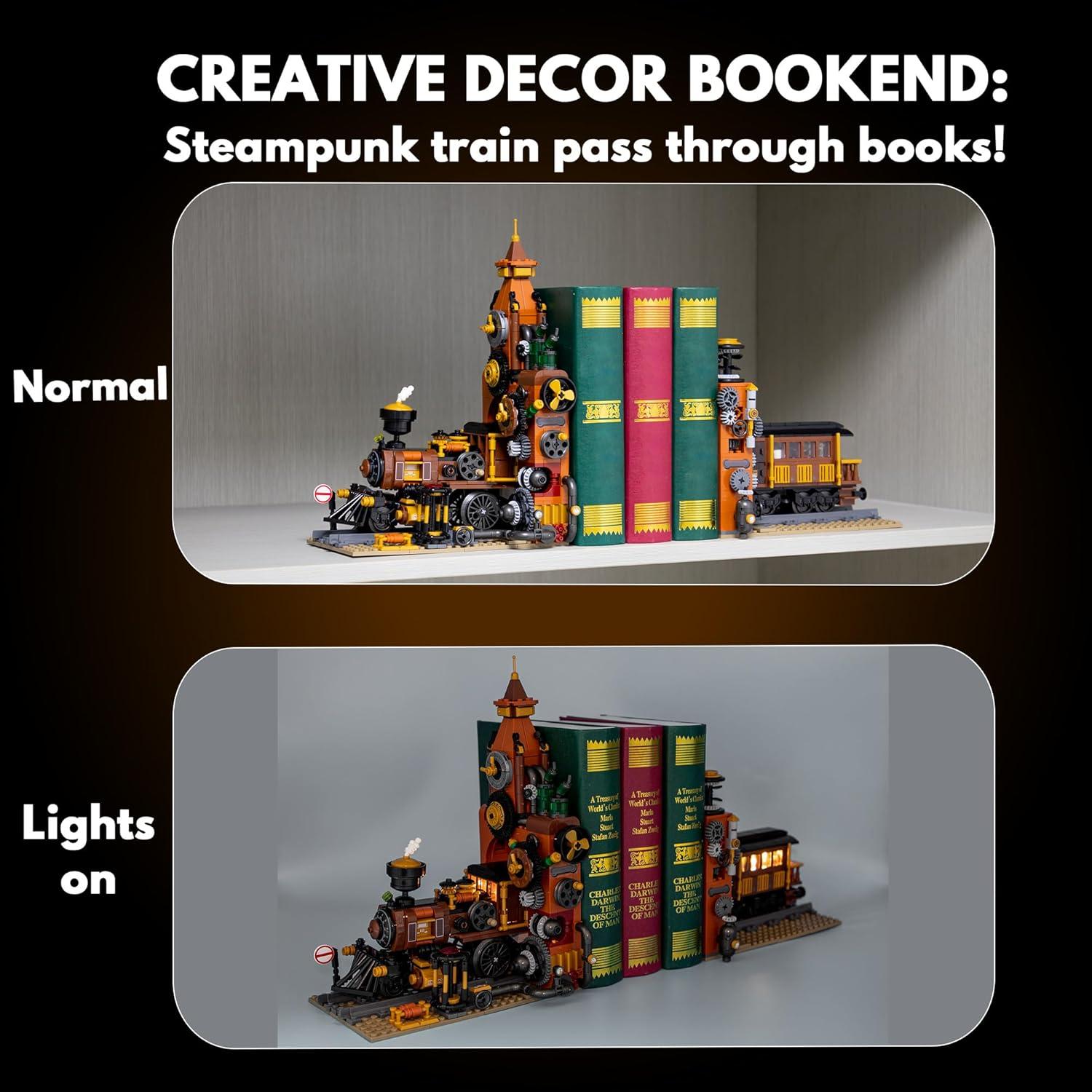 Juego de Bloques de Construcción Steampunk TAIKONLAB 1252 Piezas