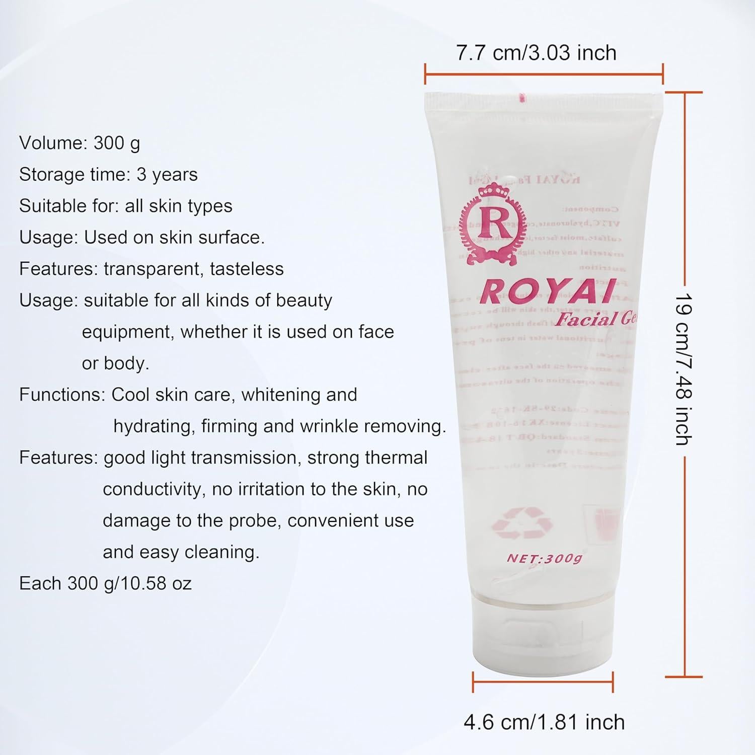 Gel Facial y Corporal Elitzia ETMCA02 - 5 Pcs 300 g Hidratante