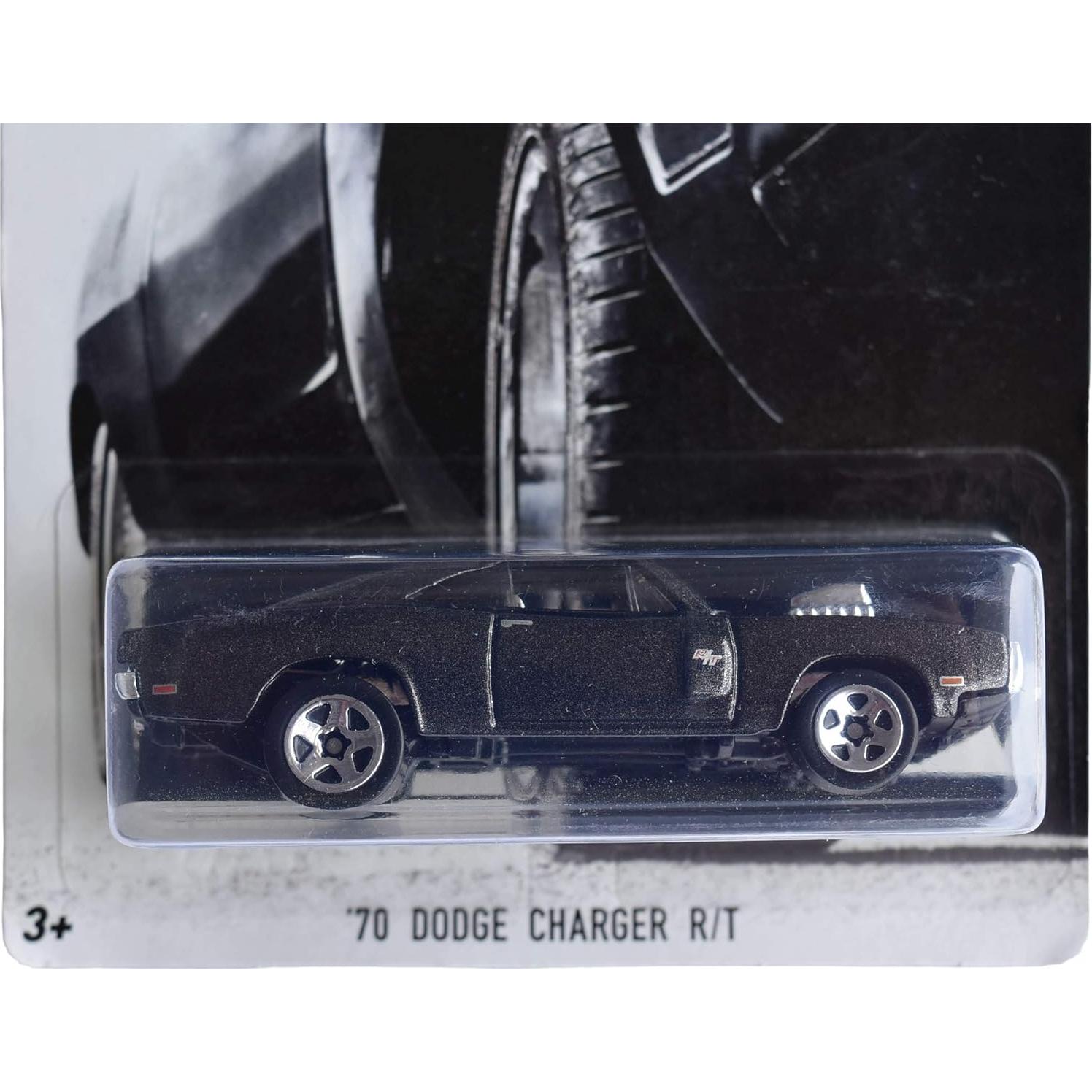 Hot Wheels Rápido y Furioso '70 Charger R/T Negro 1:64