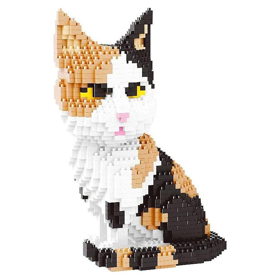 Mini Bloques de Construcción Gato Colorido 1300PCS ISeeSee