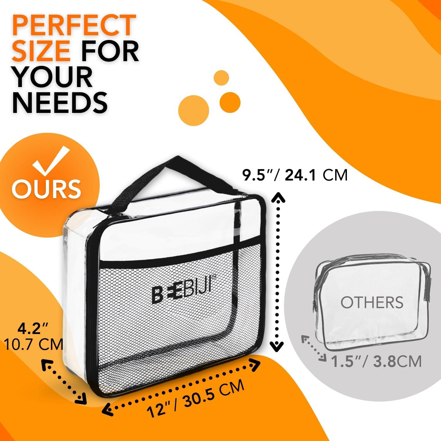 Paquete de 5 Bolsas de Almacenamiento Beebiji 30.48x24.13cm PVC