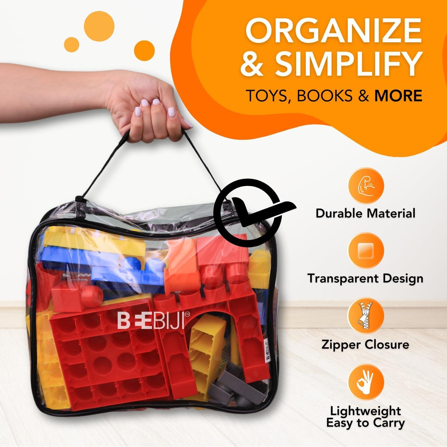 Paquete de 5 Bolsas de Almacenamiento Beebiji 30.48x24.13cm PVC