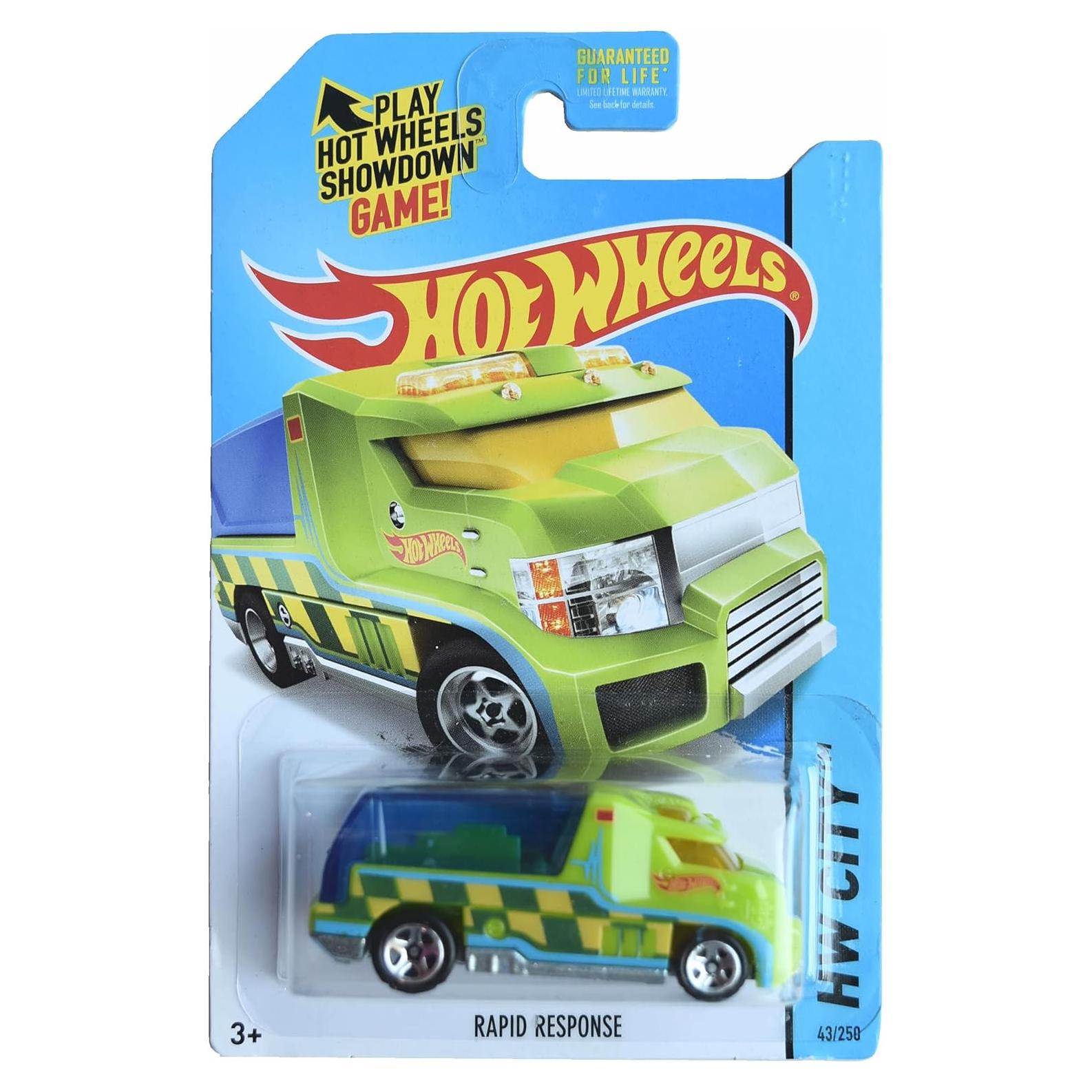 Hot Wheels Respuesta Rápida Verde 1:64 Mattel