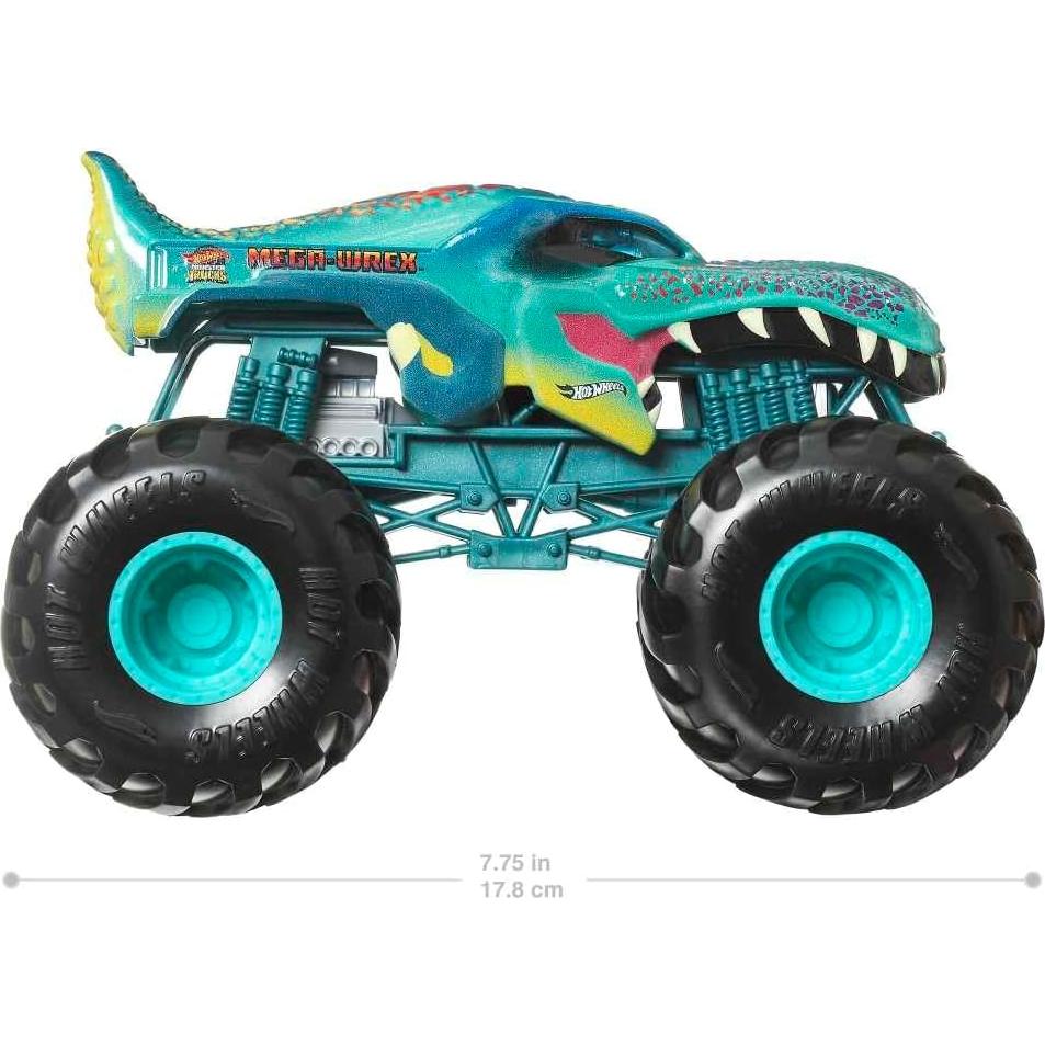Hot Wheels Monster Truck MEGA WREX 2023 a escala 1:24