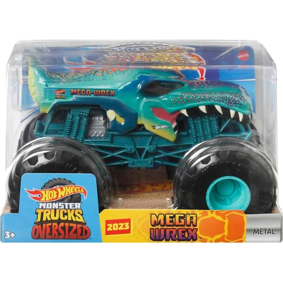 Hot Wheels Monster Truck MEGA WREX 2023 a escala 1:24