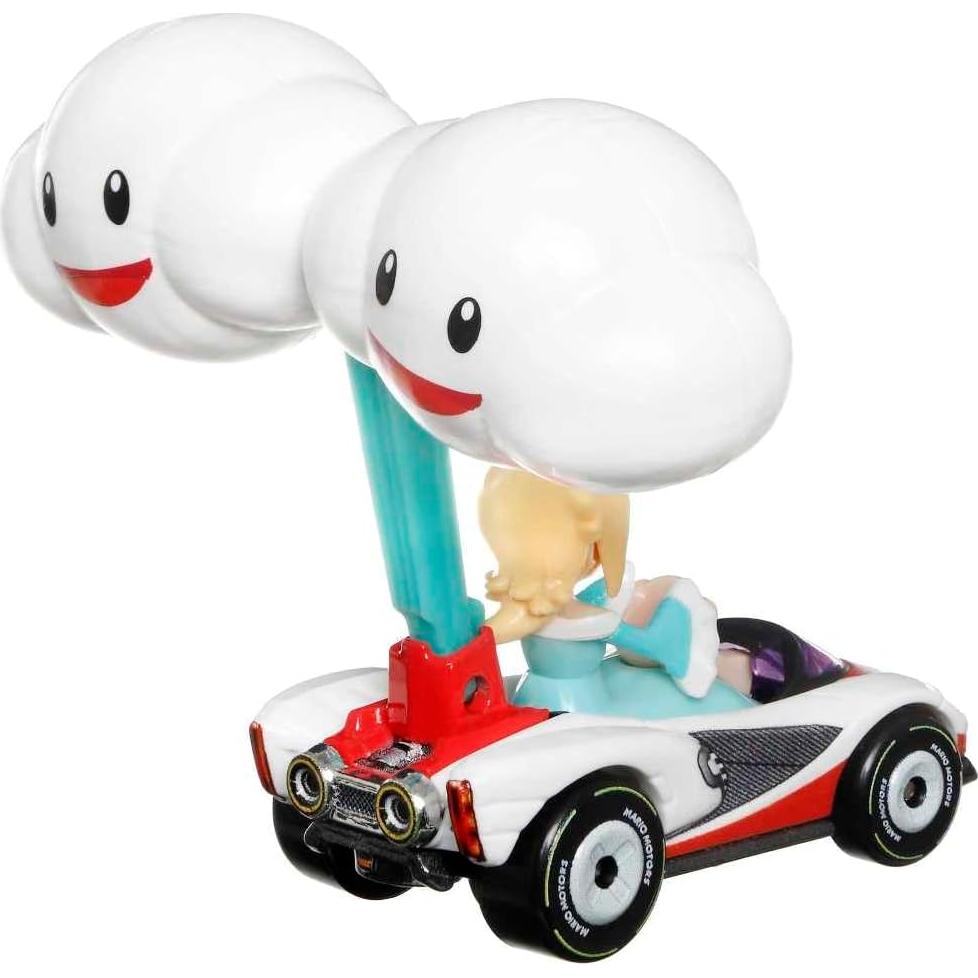 Hot Wheels Mario Kart Rosalina P-Wing con Cloud Glider