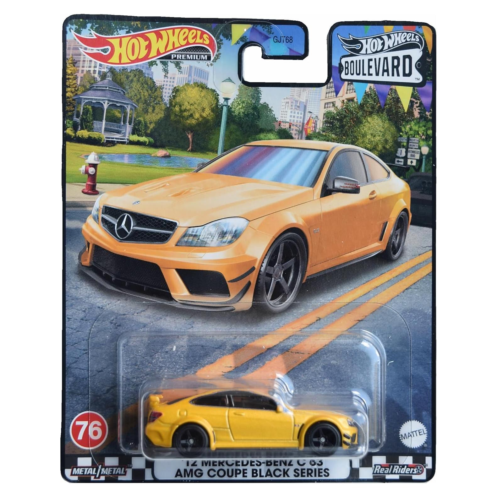 Hot Wheels Mercedes Benz C 63 AMG Coupe Premium 16.1cm