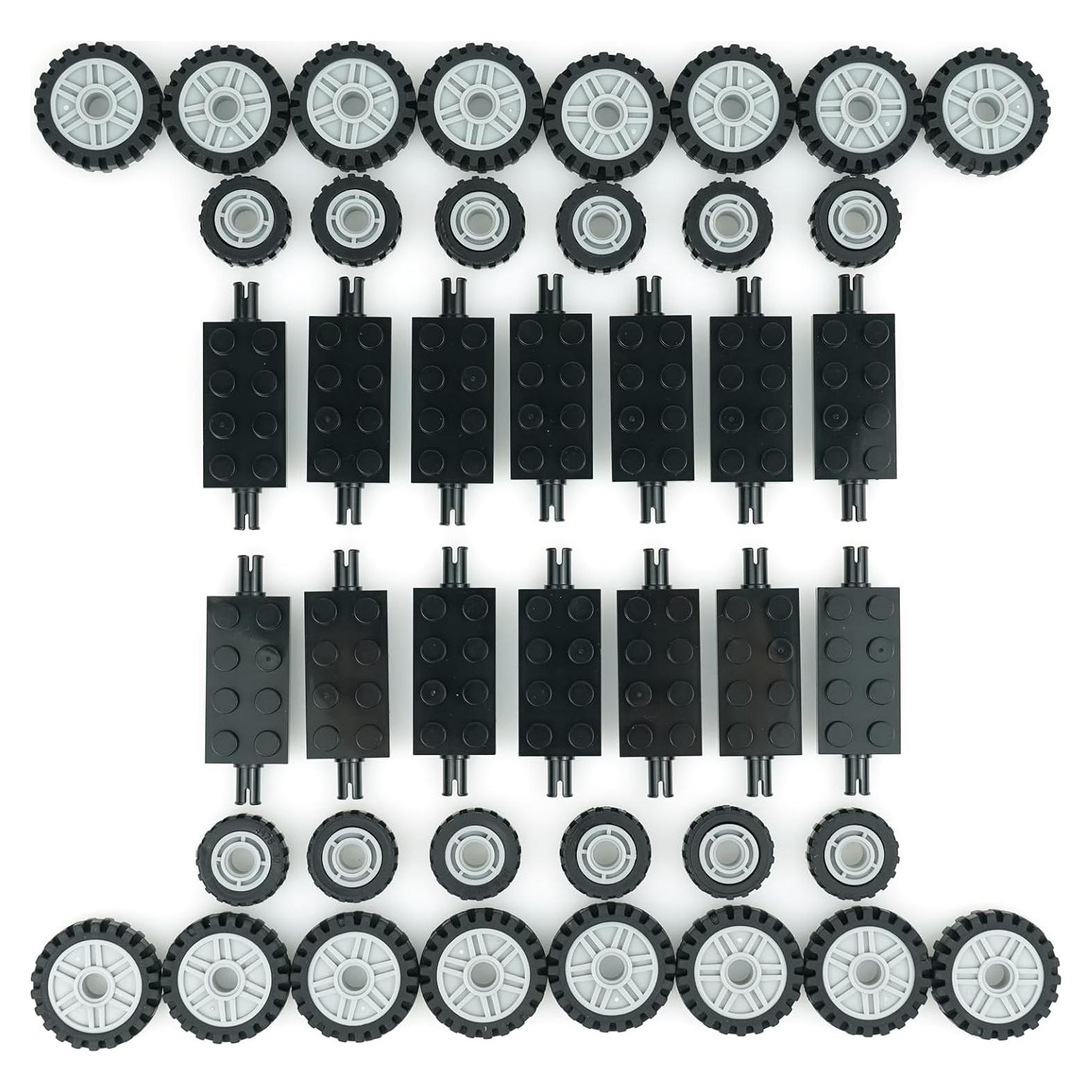Juego de Ruedas y Neumáticos Pasacho 70 Piezas para Autos