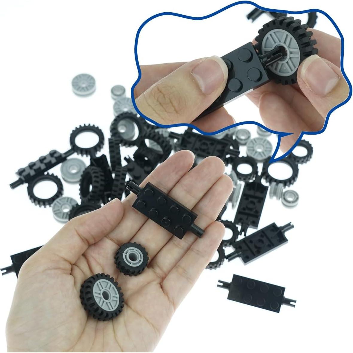 Juego de Ruedas y Neumáticos Pasacho 70 Piezas para Autos