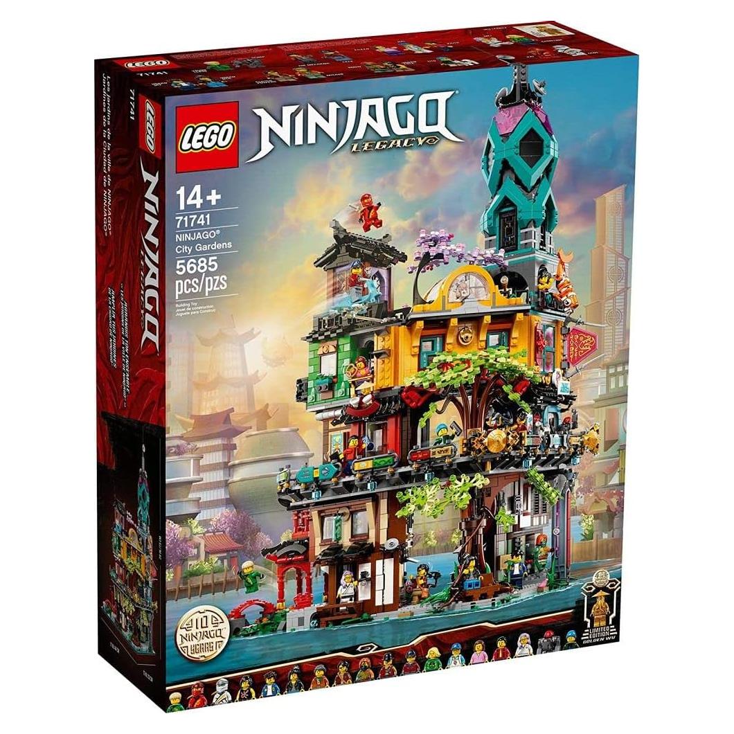 LEGO NINJAGO Jardines de NINJAGO 71741 - 5685 Piezas, 19 Minifiguras