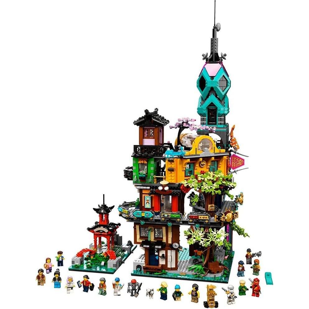 LEGO NINJAGO Jardines de NINJAGO 71741 - 5685 Piezas, 19 Minifiguras