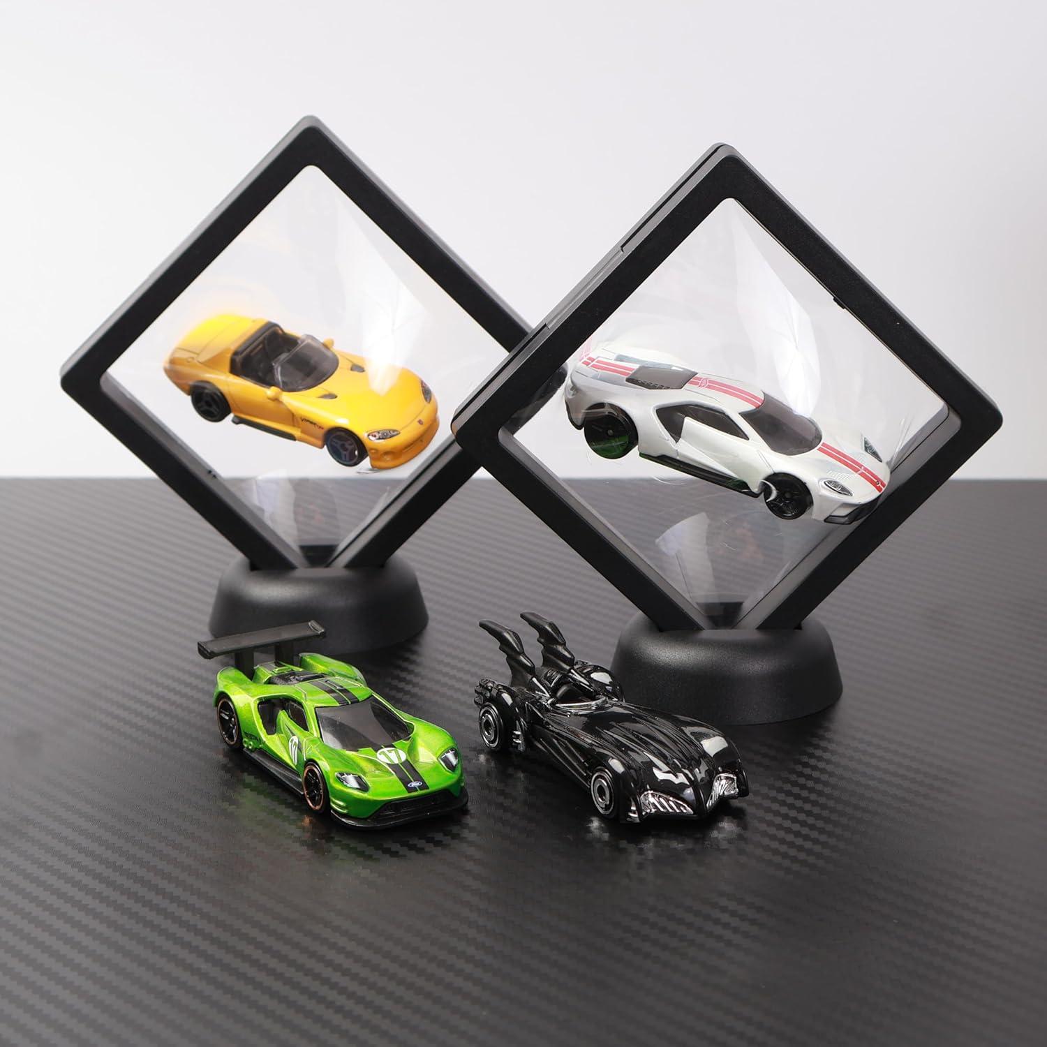 Estuche de exhibición 3D Hot Wheels Galumo 1:64 con base antideslizante