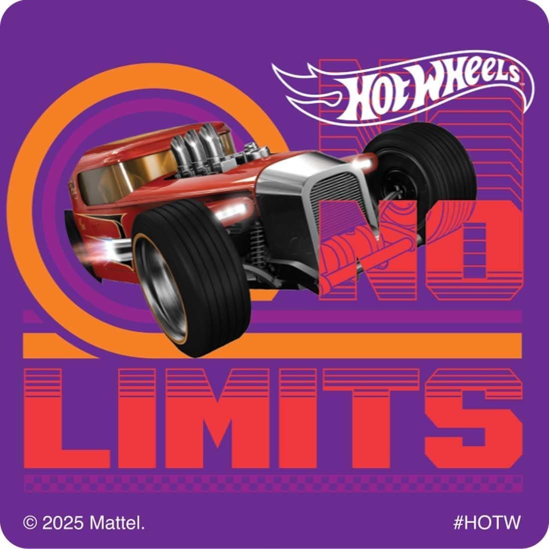 Calcomanías Hot Wheels SmileMakers - 100 Piezas Multicolor