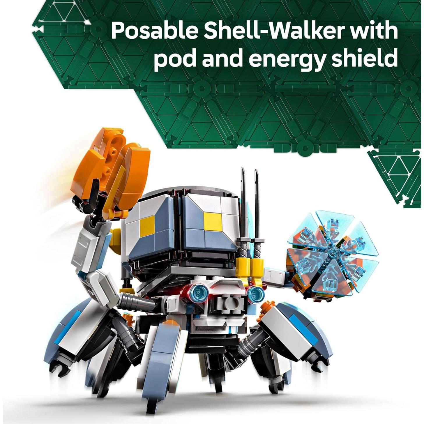 LEGO Aventuras en Horizon: Aloy y Varl vs. Shell-Walker 77037