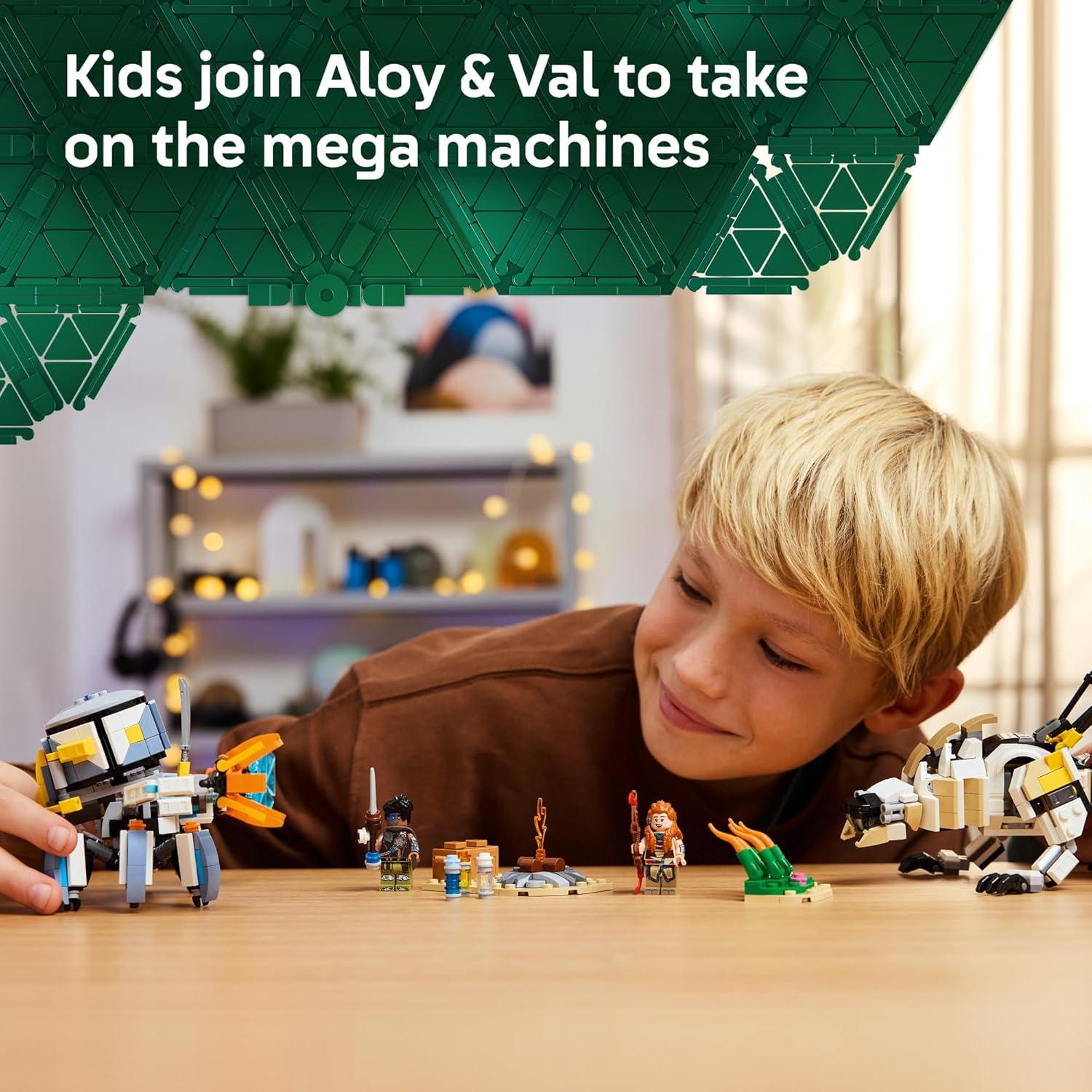 LEGO Aventuras en Horizon: Aloy y Varl vs. Shell-Walker 77037