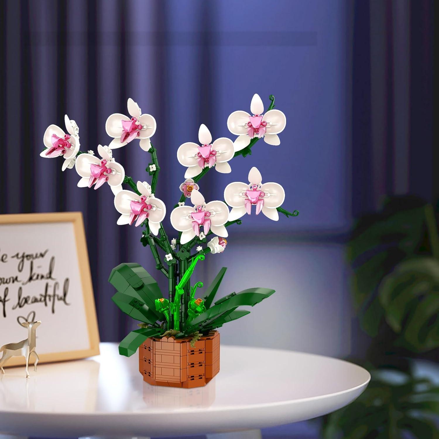 Juego de Bloques de Construcción Bilinott Orquídea 729 Piezas