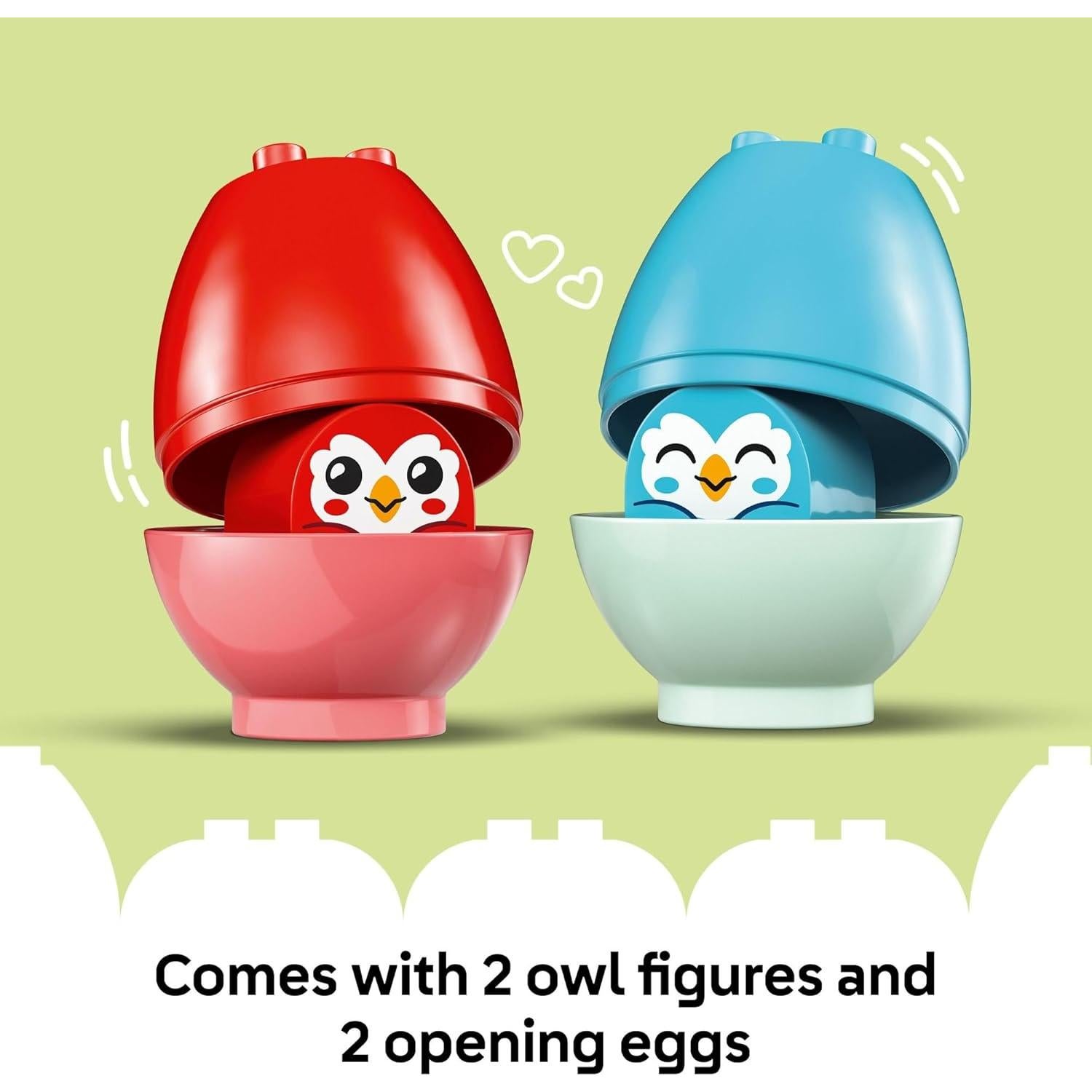 LEGO DUPLO Árbol de Equilibrio y Apilamiento 10440 - Juguete Educativo para Niños de 18 Meses