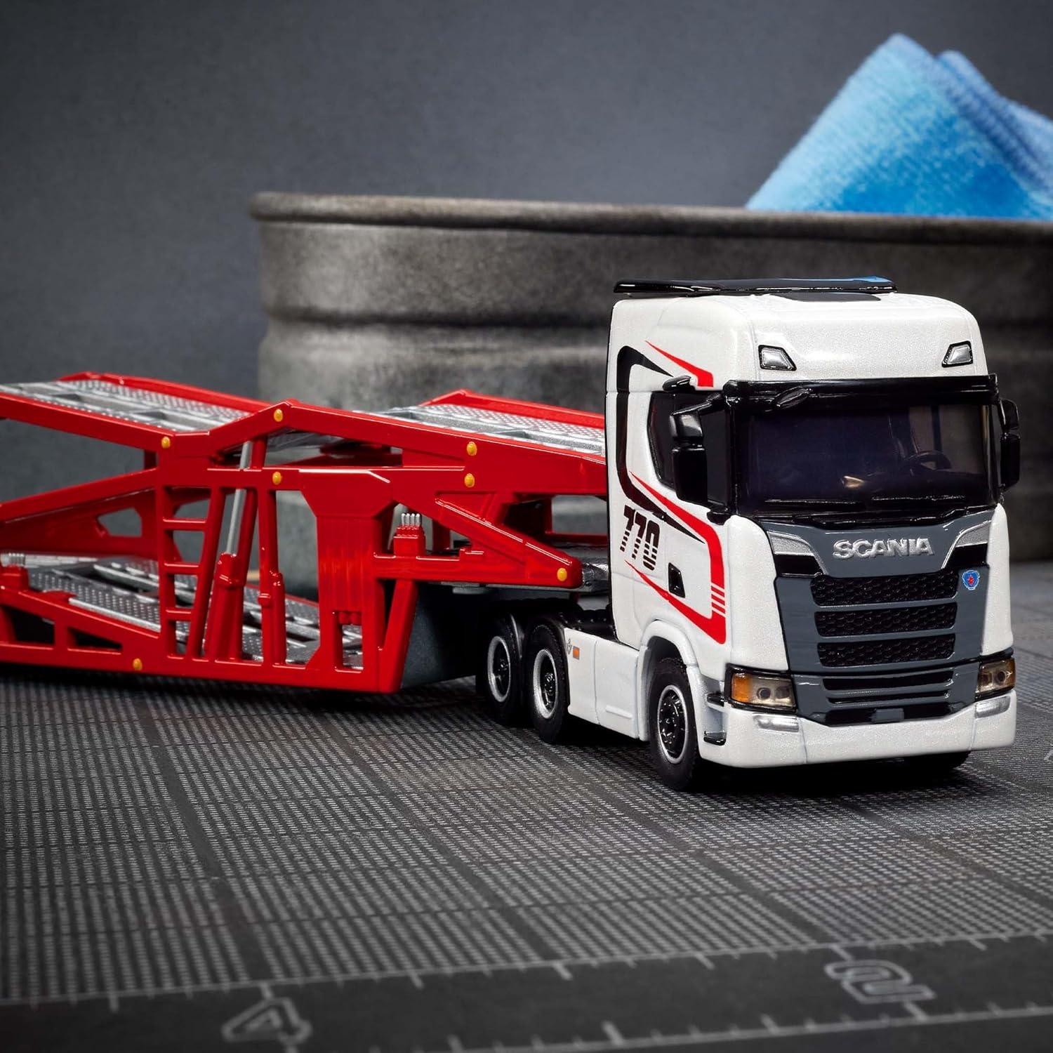 Camión Transportador Hot Wheels Scania 770 S Elite 64