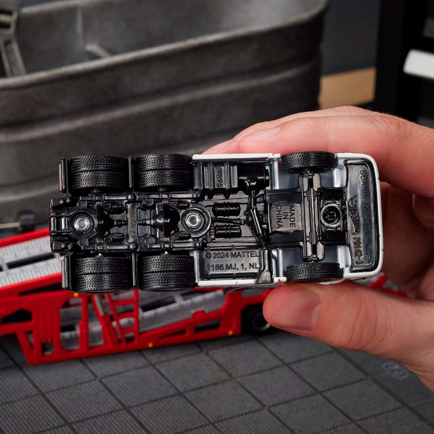 Camión Transportador Hot Wheels Scania 770 S Elite 64